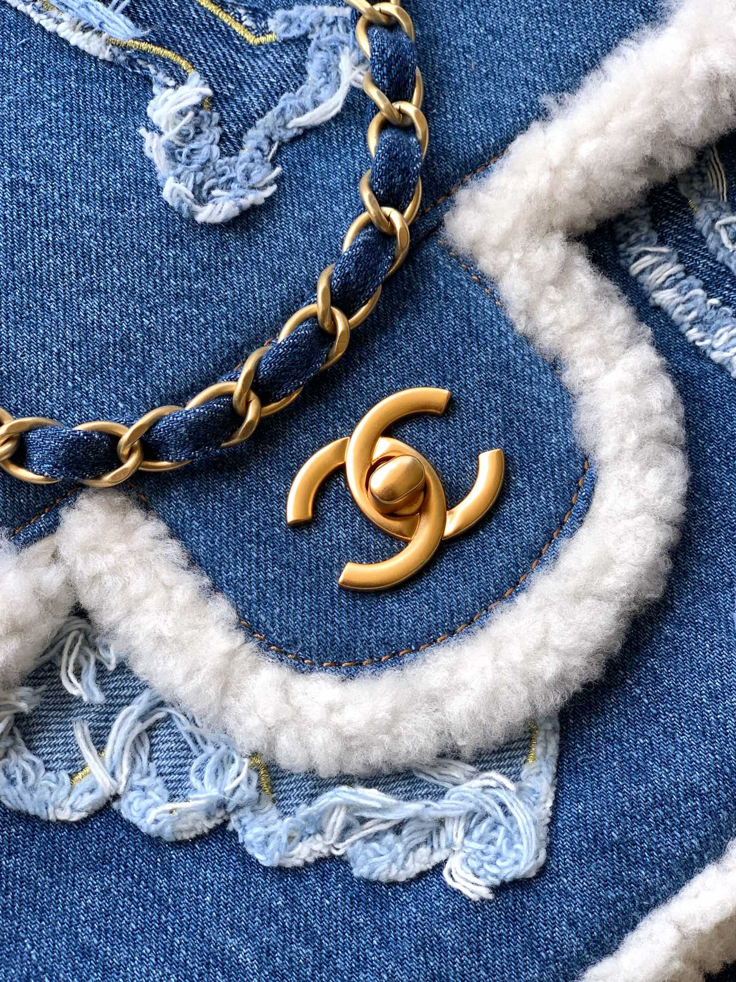 Ch@nel Flap Bag-36CM