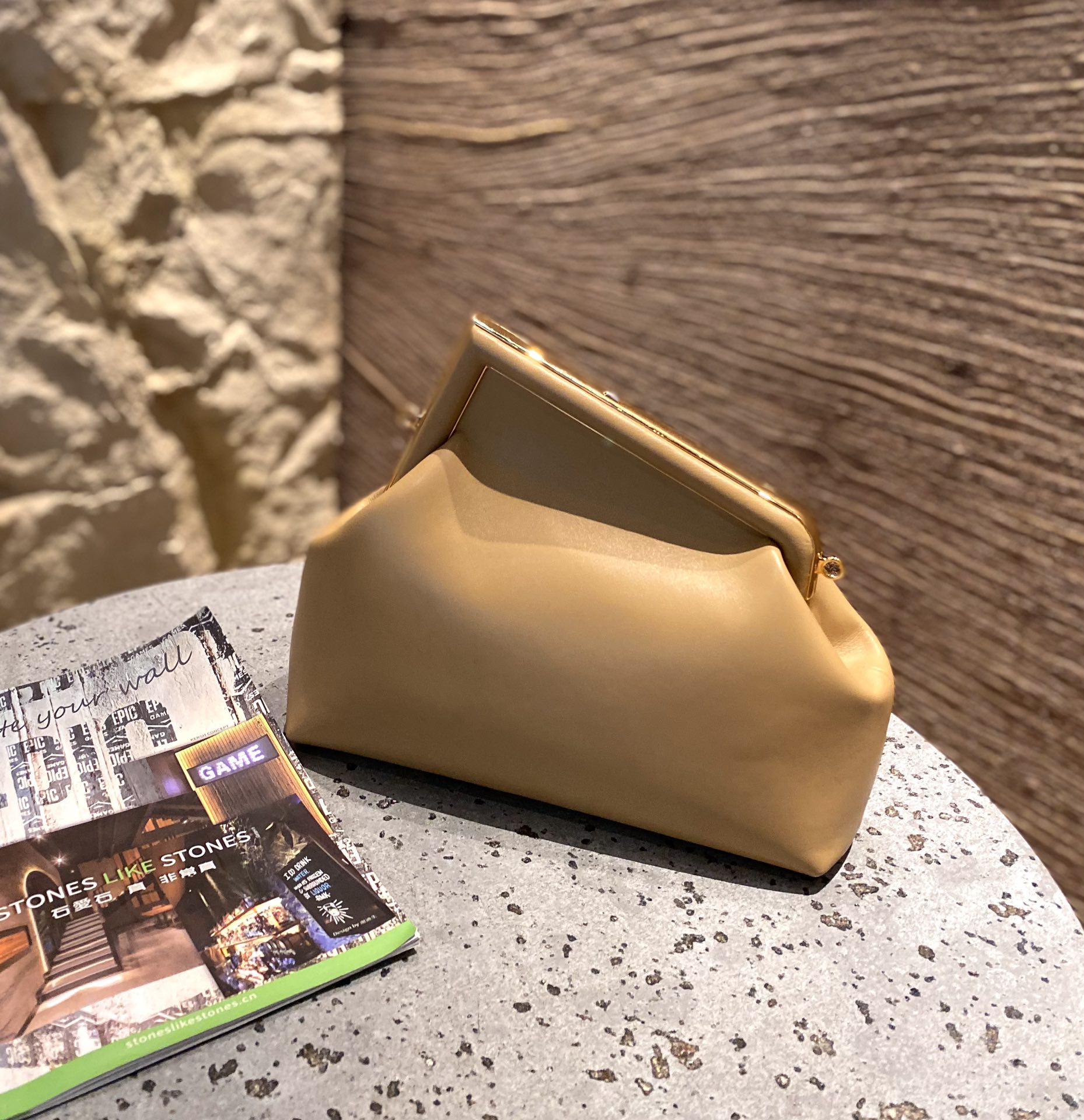 F**di first bag-26*18*9.5/32.5*23.5*15cm