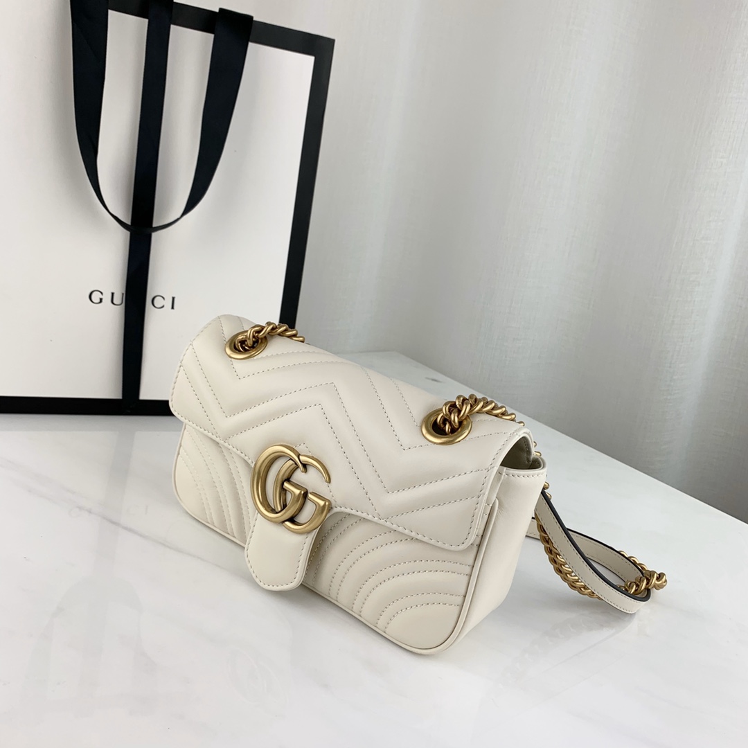 G*u*i marmont bag-14*23*6cm