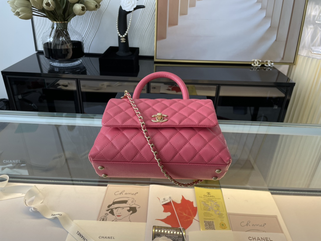 Ch@nel Coco Handlebag-23CM