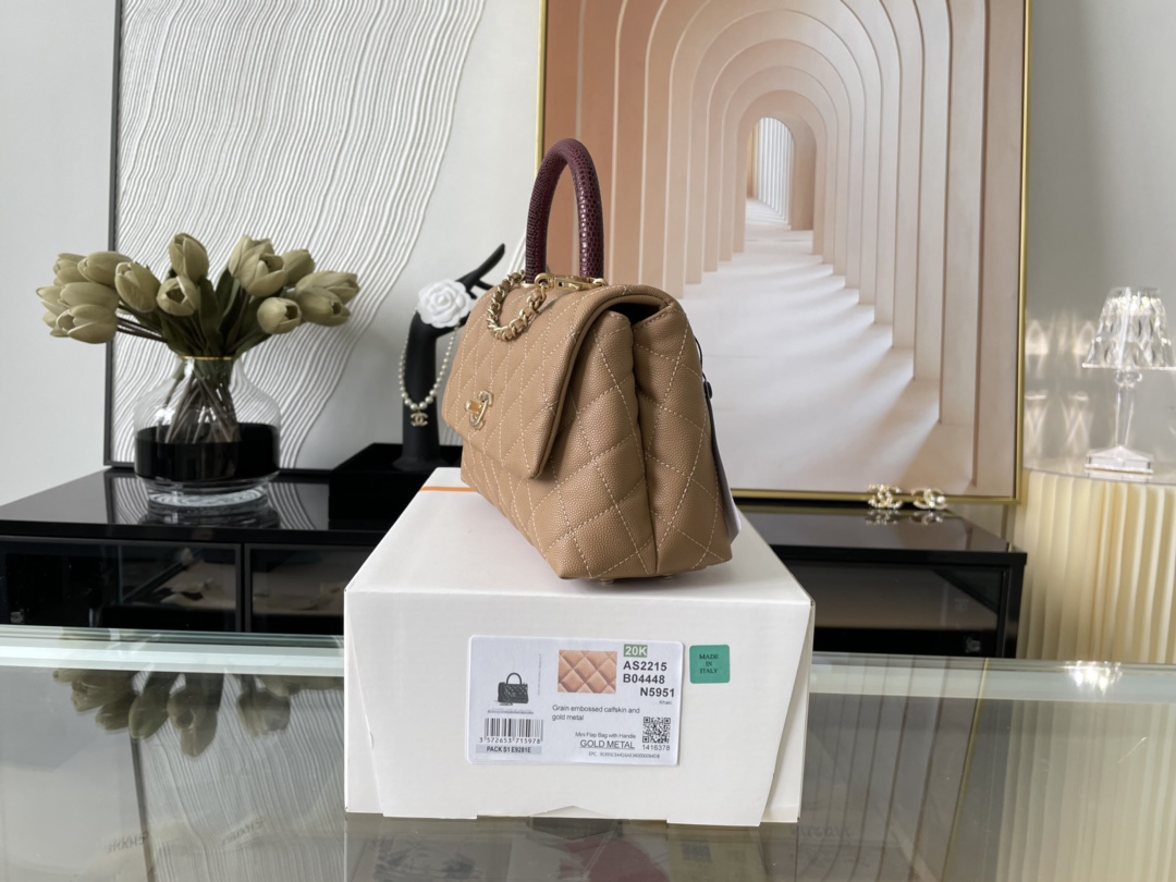 Ch@nel Coco Handlebag-23CM