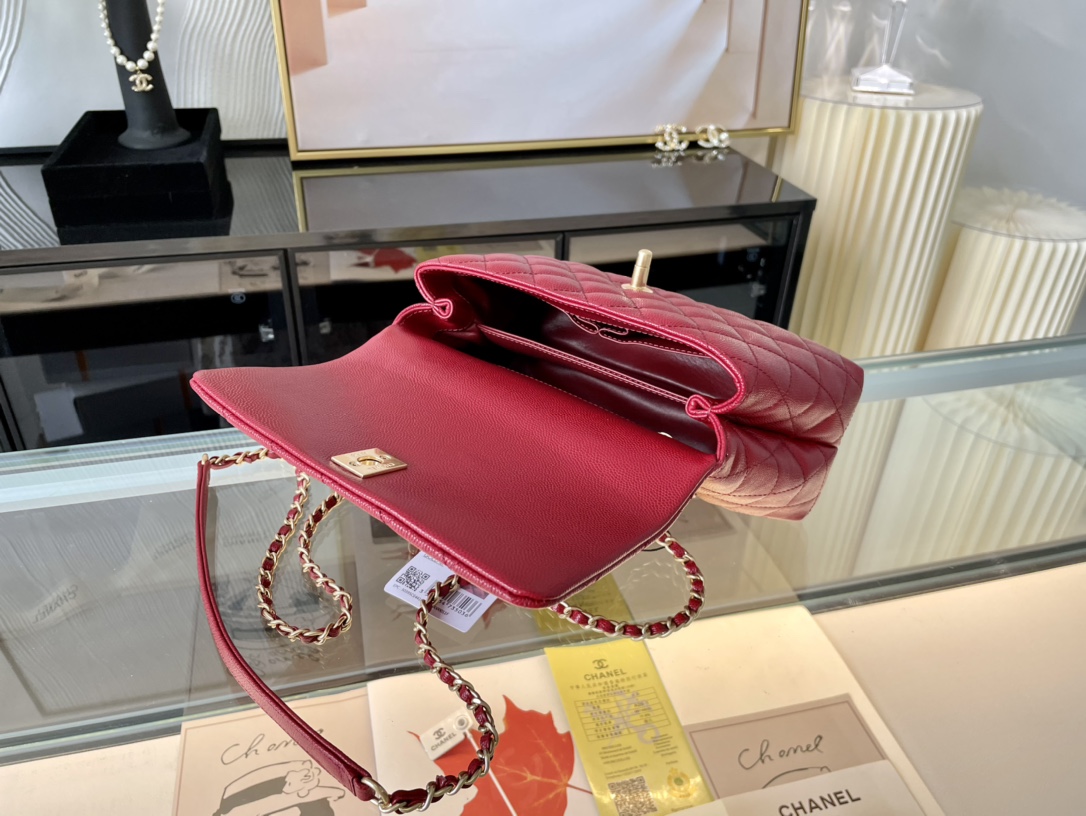 Ch@nel Coco Handlebag-23CM