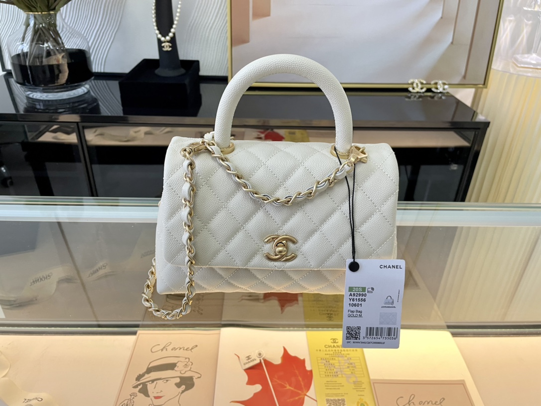 Ch@nel Coco Handlebag-23CM