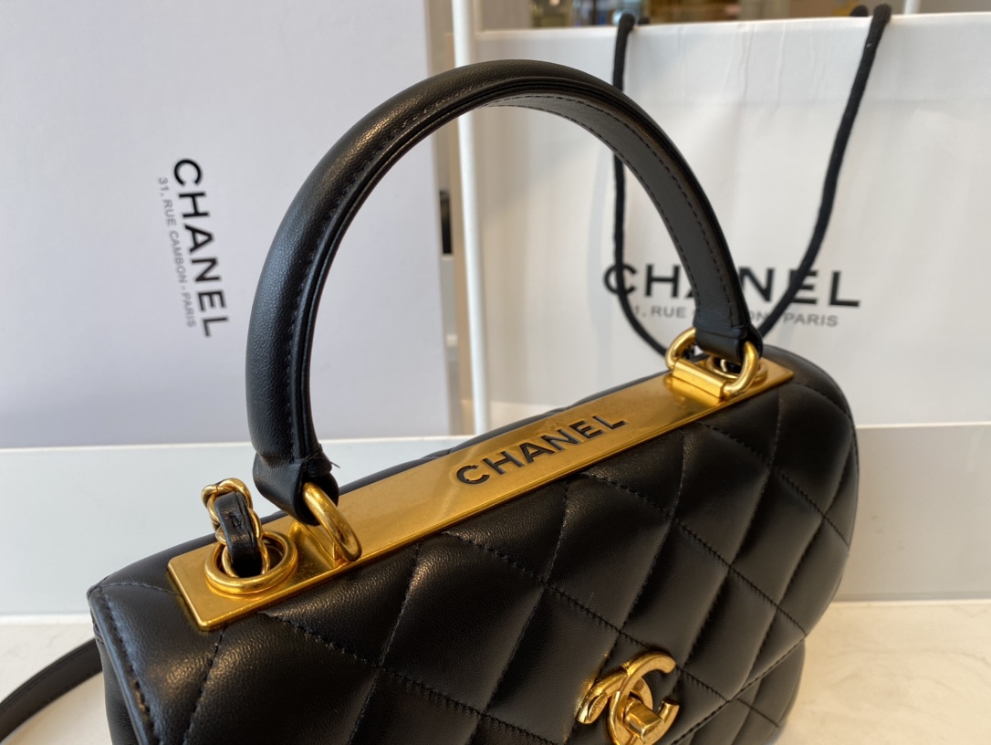 Ch@nel Trendy CC-Ancient Gold-25*17*12CM