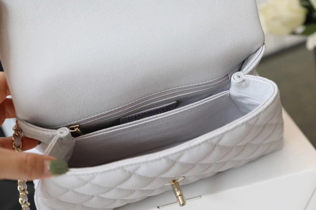 Ch@nel Coco Handlebag-Gold Hardware-23&28CM