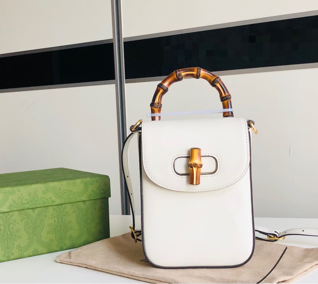 G*u*i bamboo mini handbag-14*16*4cm