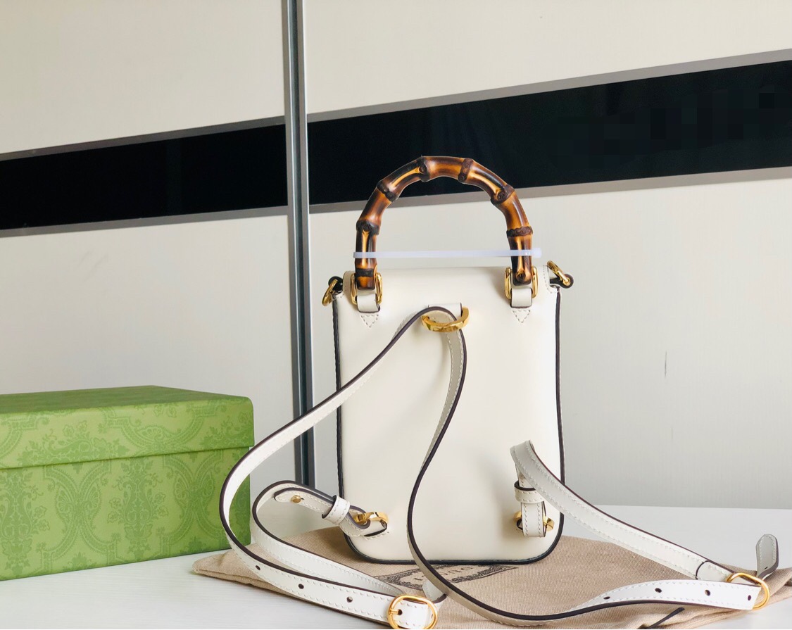 G*u*i bamboo mini handbag-14*16*4cm