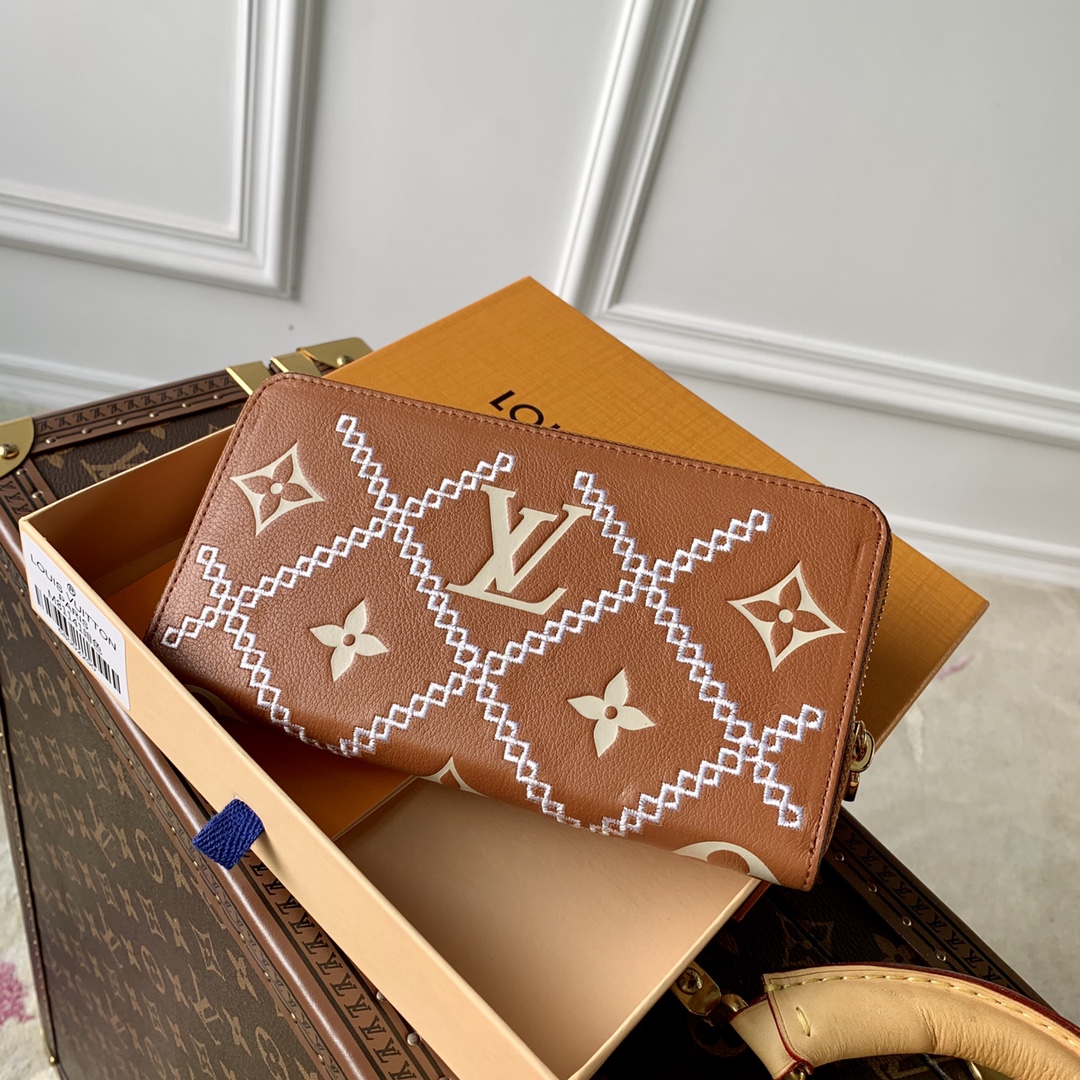 l0*is V*t0n monogram vernis zippy wallet m81141-19.5x10.5x2.5cm