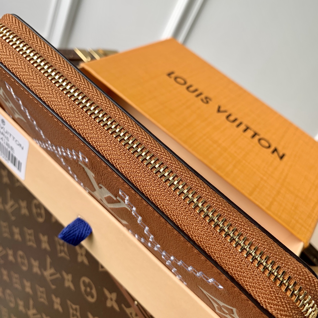 l0*is V*t0n monogram vernis zippy wallet m81141-19.5x10.5x2.5cm