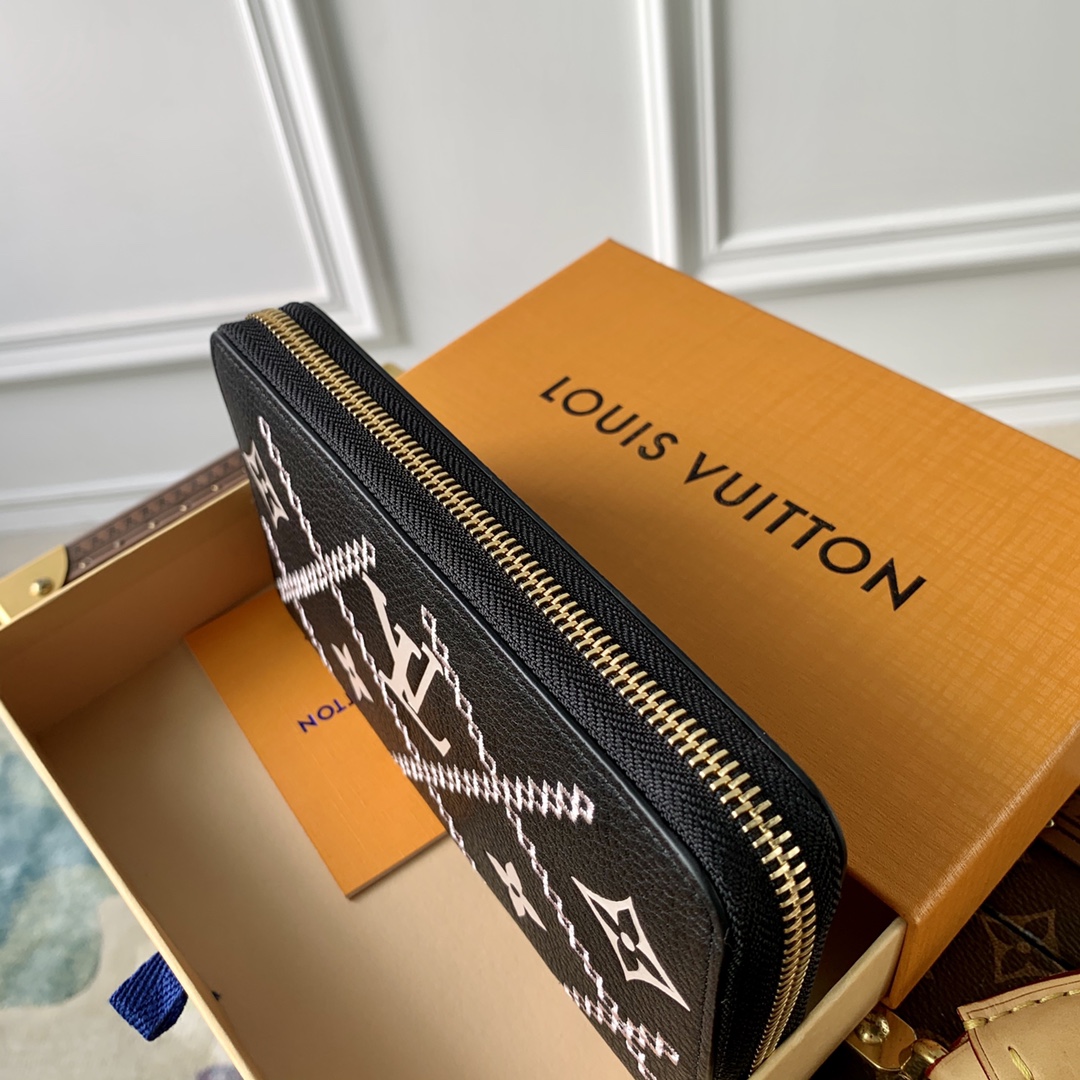 l0*is V*t0n monogram vernis zippy wallet m81141-19.5x10.5x2.5cm