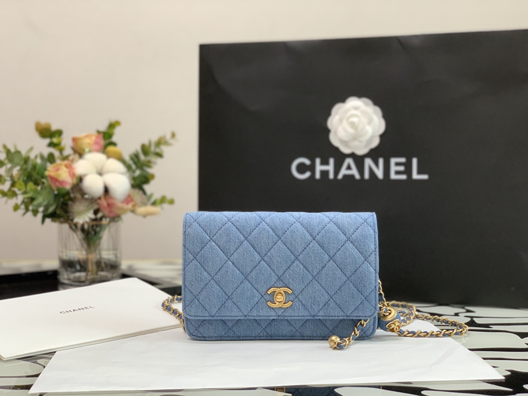 Ch@nel Wallet On Chain-19*12*3.5CM