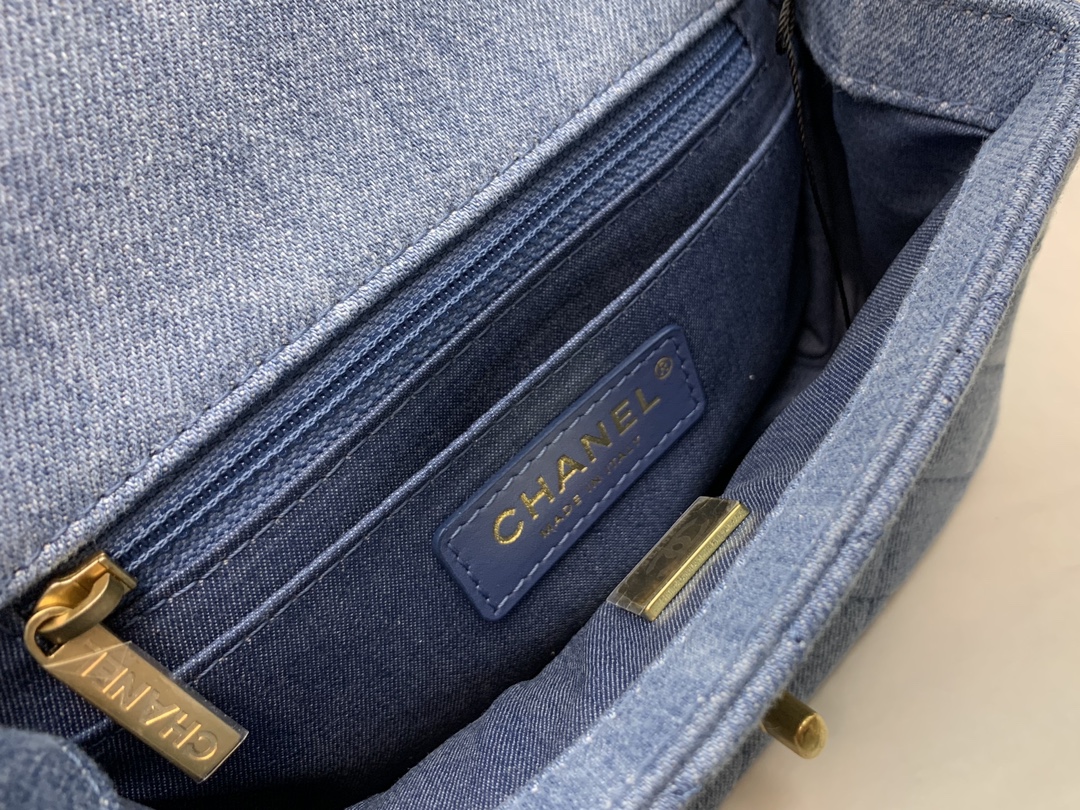 Ch@nel Flap Bag-13*18*7CM