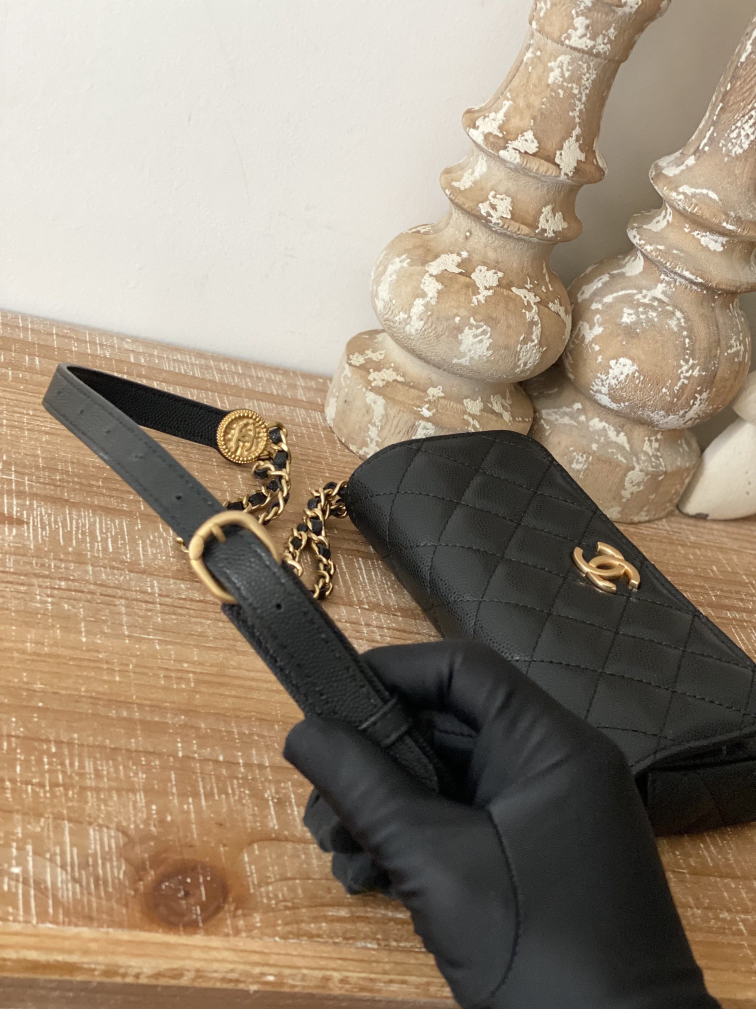 Ch@nel Waist Bag-9.5*17.2*5.4CM