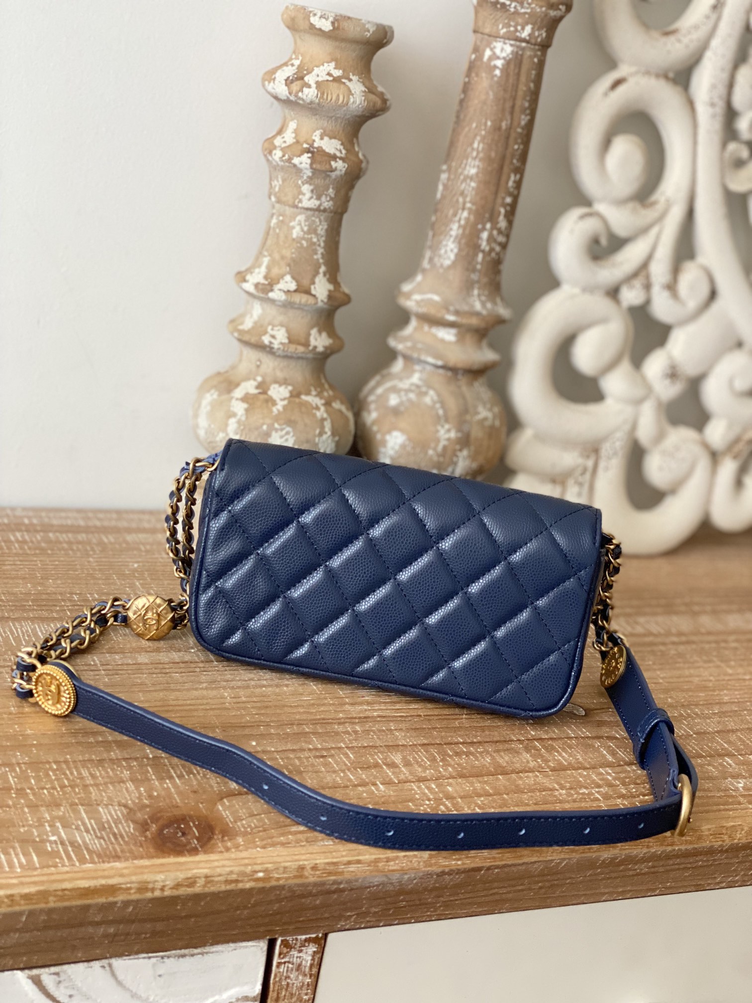 Ch@nel Waist Bag-9.5*17.2*5.4CM