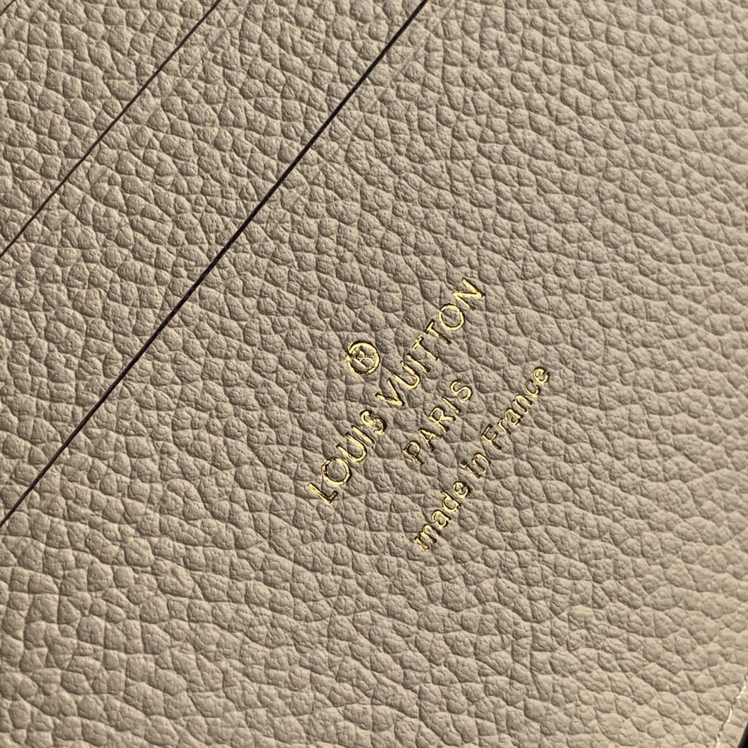 l0*is V*t0n m80084 pochette double zip bag -20*12.5*3cm