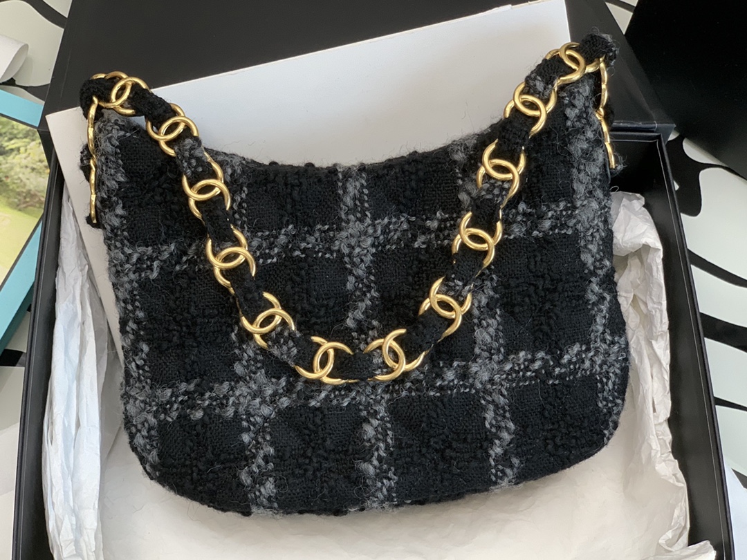 Ch@nel Hobo Handbags-24*17.5*6CM