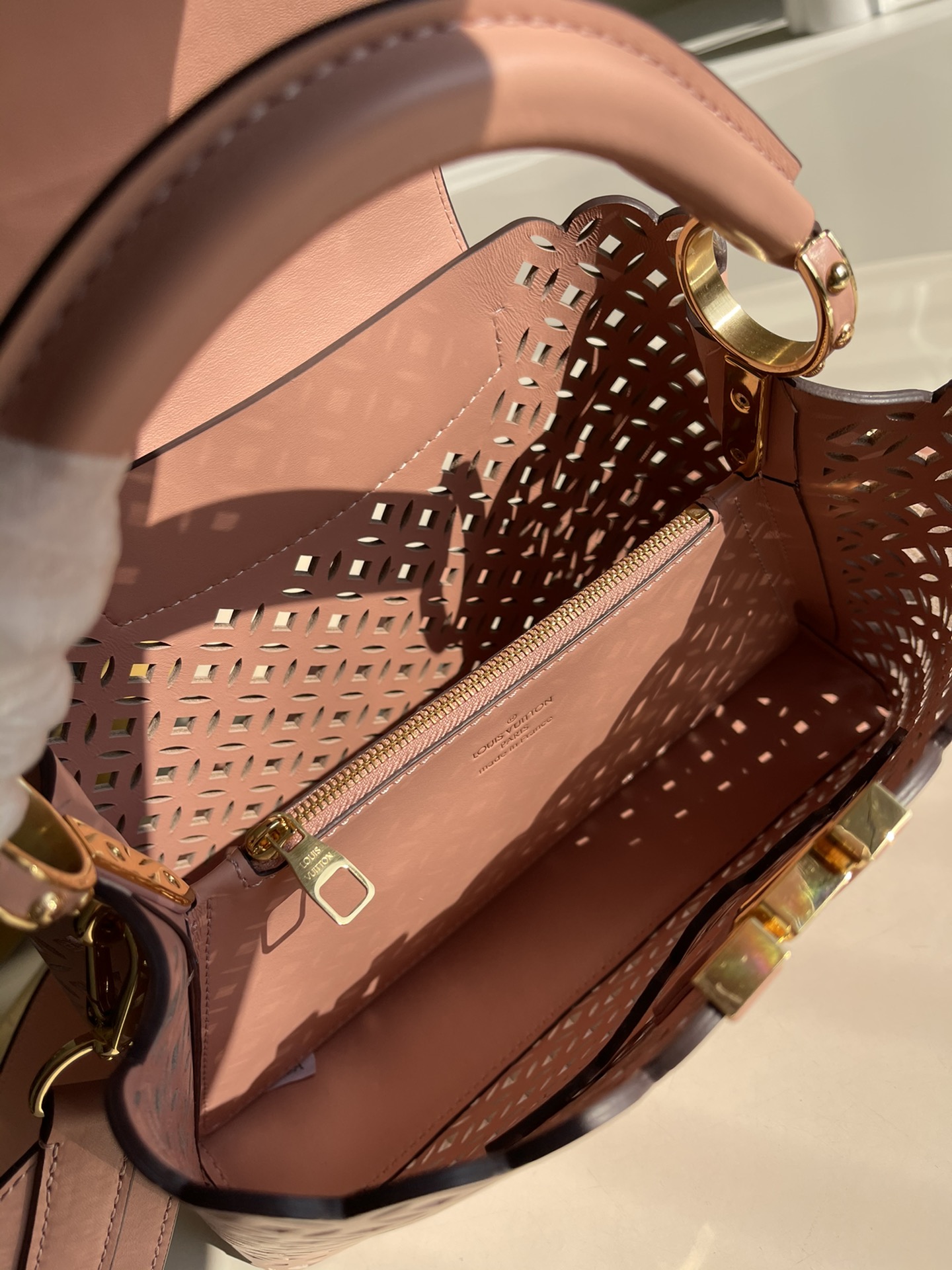 l0*is V*t0n capucines handlebag-21* 14* 8&27*21*10cm