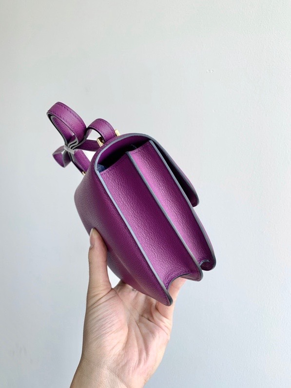 H**mes constance epsom leather-19cm