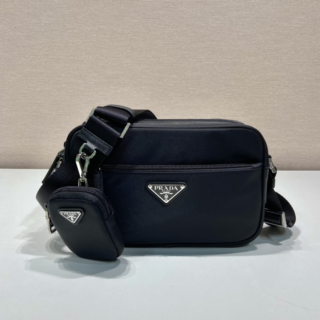 Pra*a 1bc167 crossbody bag -23*15*7cm