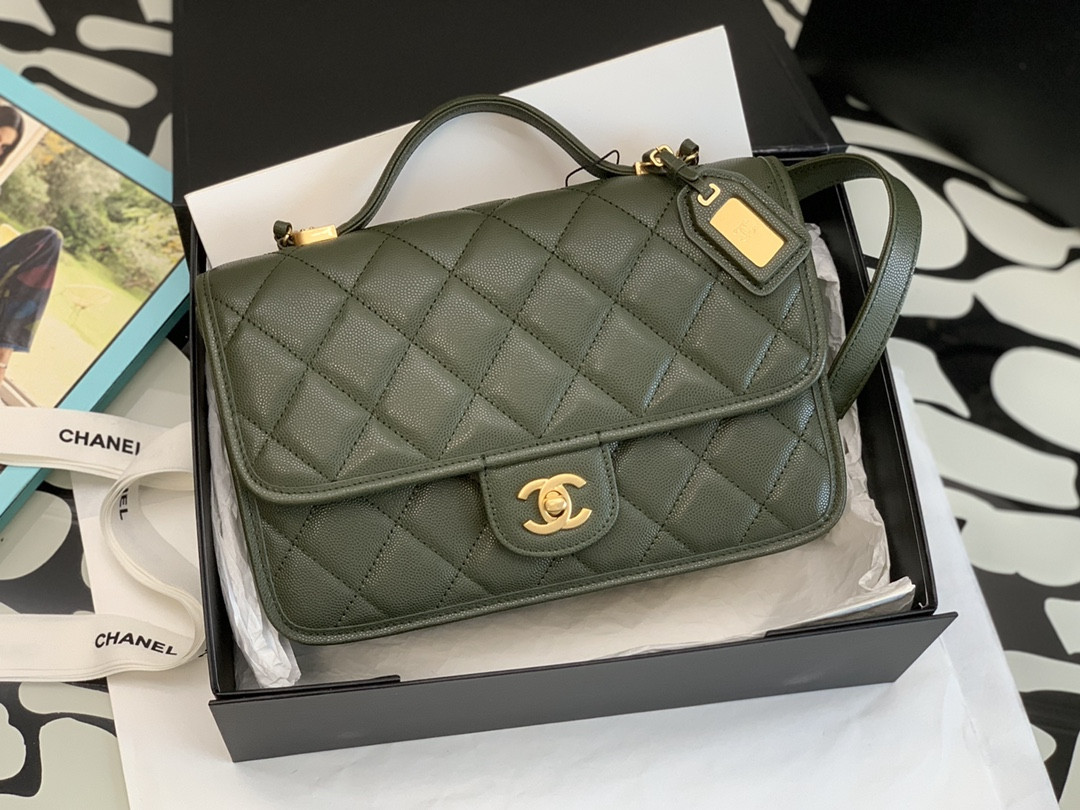 Ch@nel Flap Bag-25*21*7CM