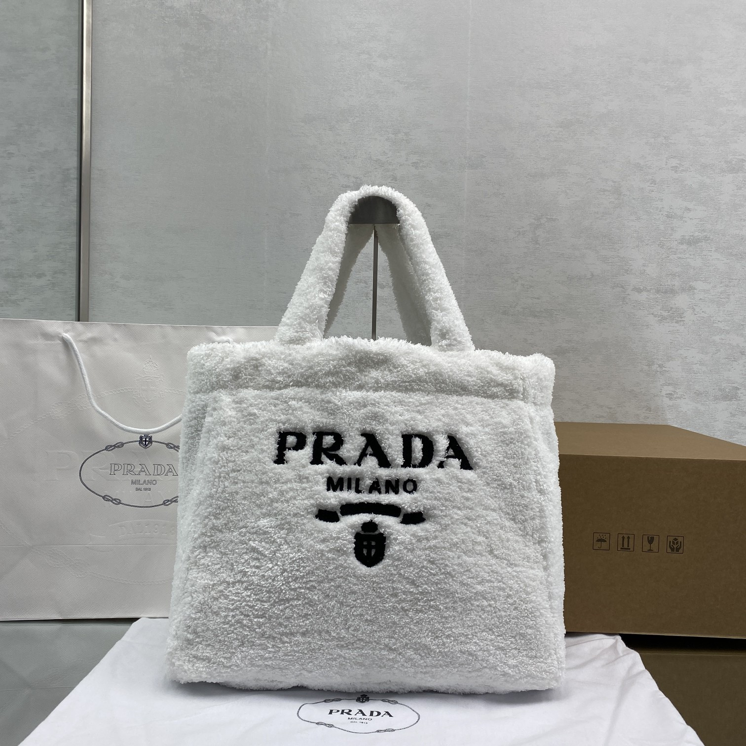 Pra*a tote bag-34x16x40cm