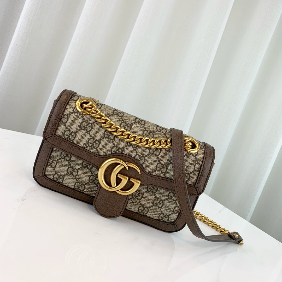 G*u*i marmont bag-14*23*6cm