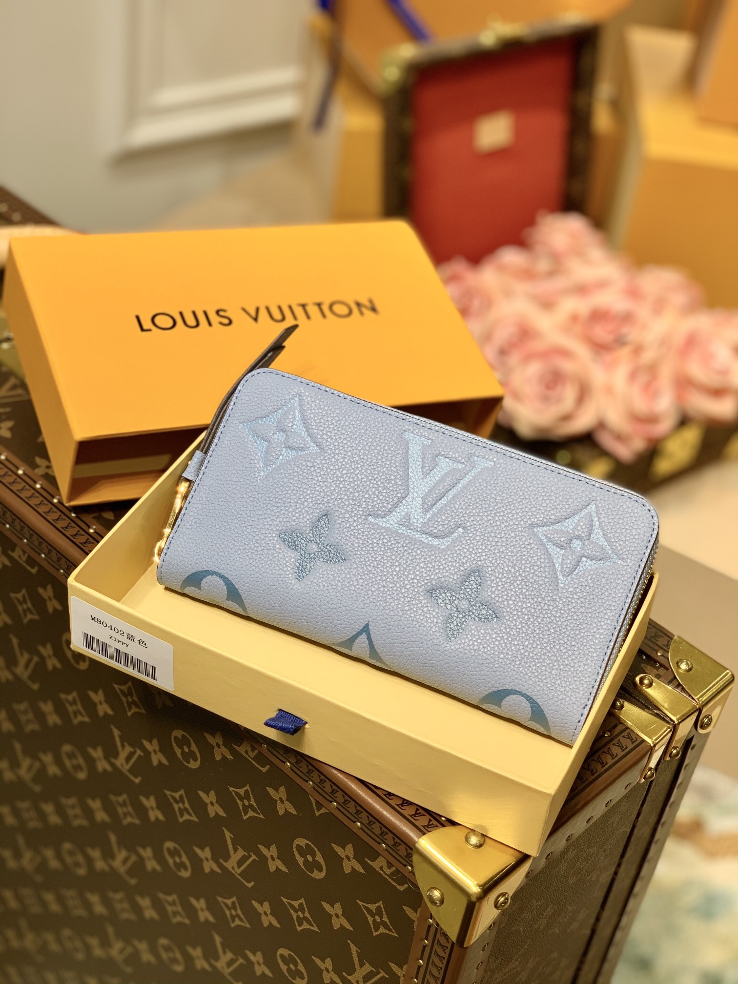 l0*is V*t0n zippy wallet m69994-19*10*2cm