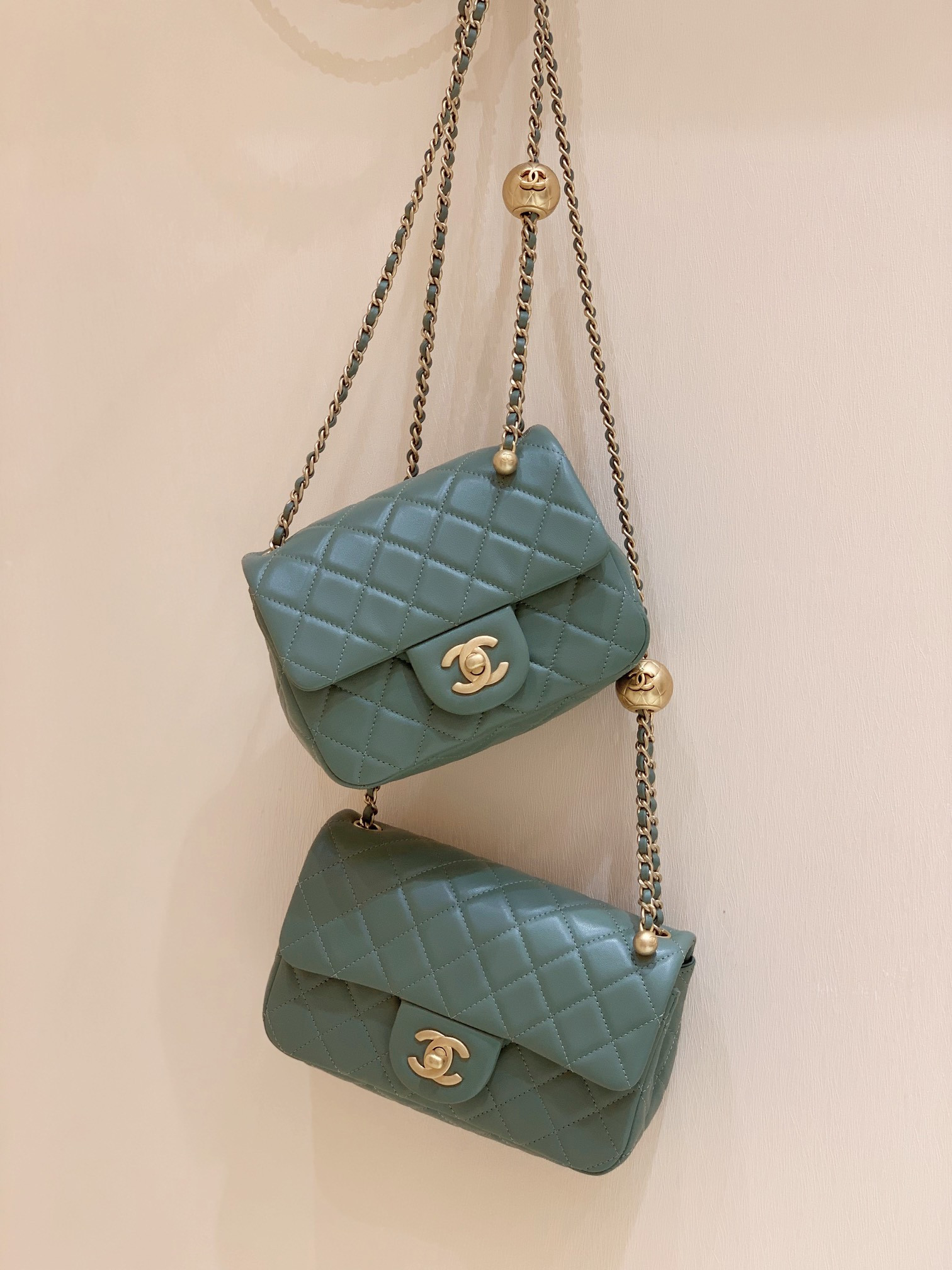 Ch@nel Flap Bag-17&20CM