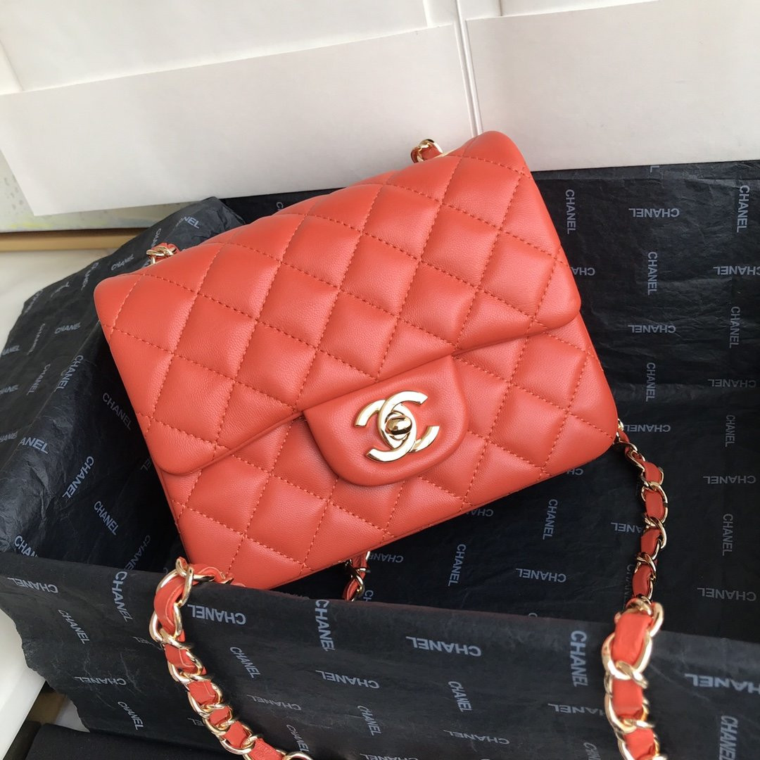 Ch@nel Flap Bag-17CM