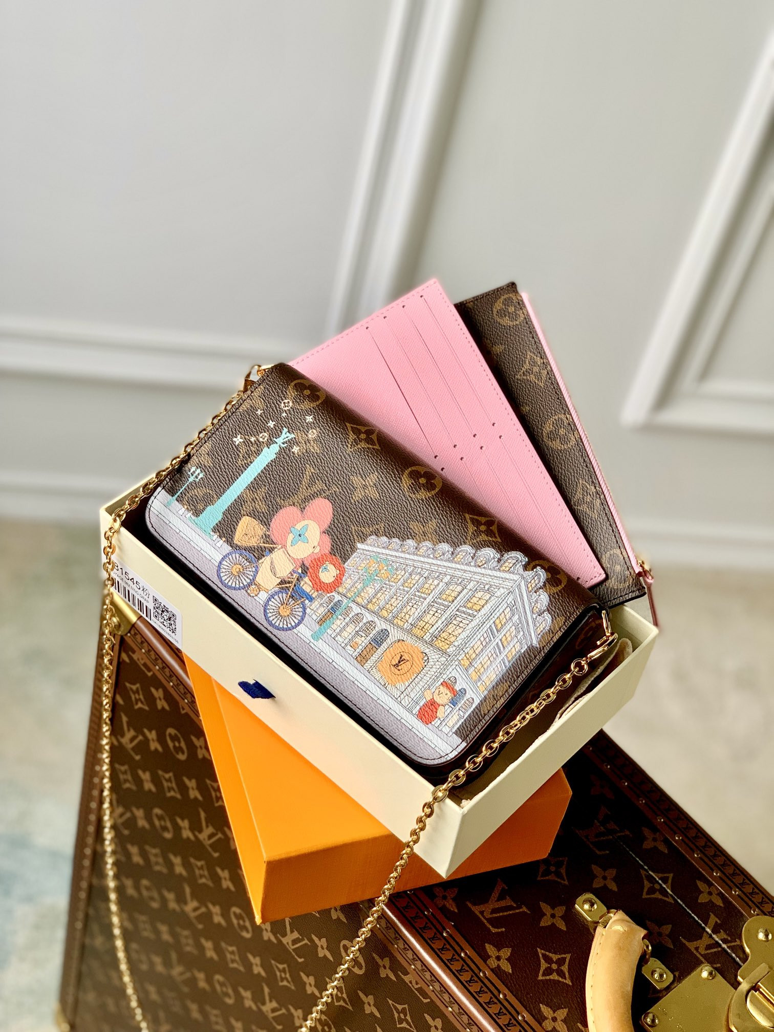 l0*is V*t0n pochette félicie wallet -21*12*3cm