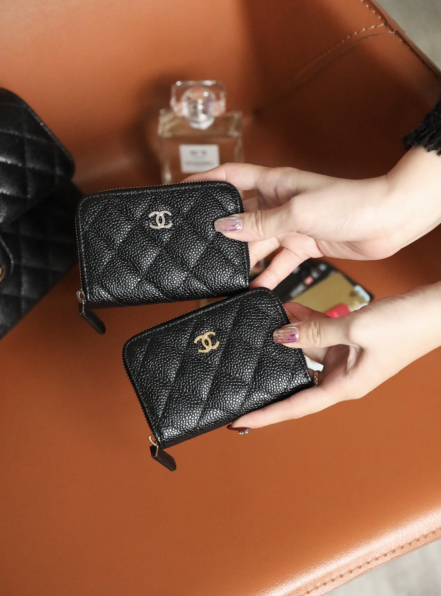 Ch@nel Wallet-11CM(With Pocket))