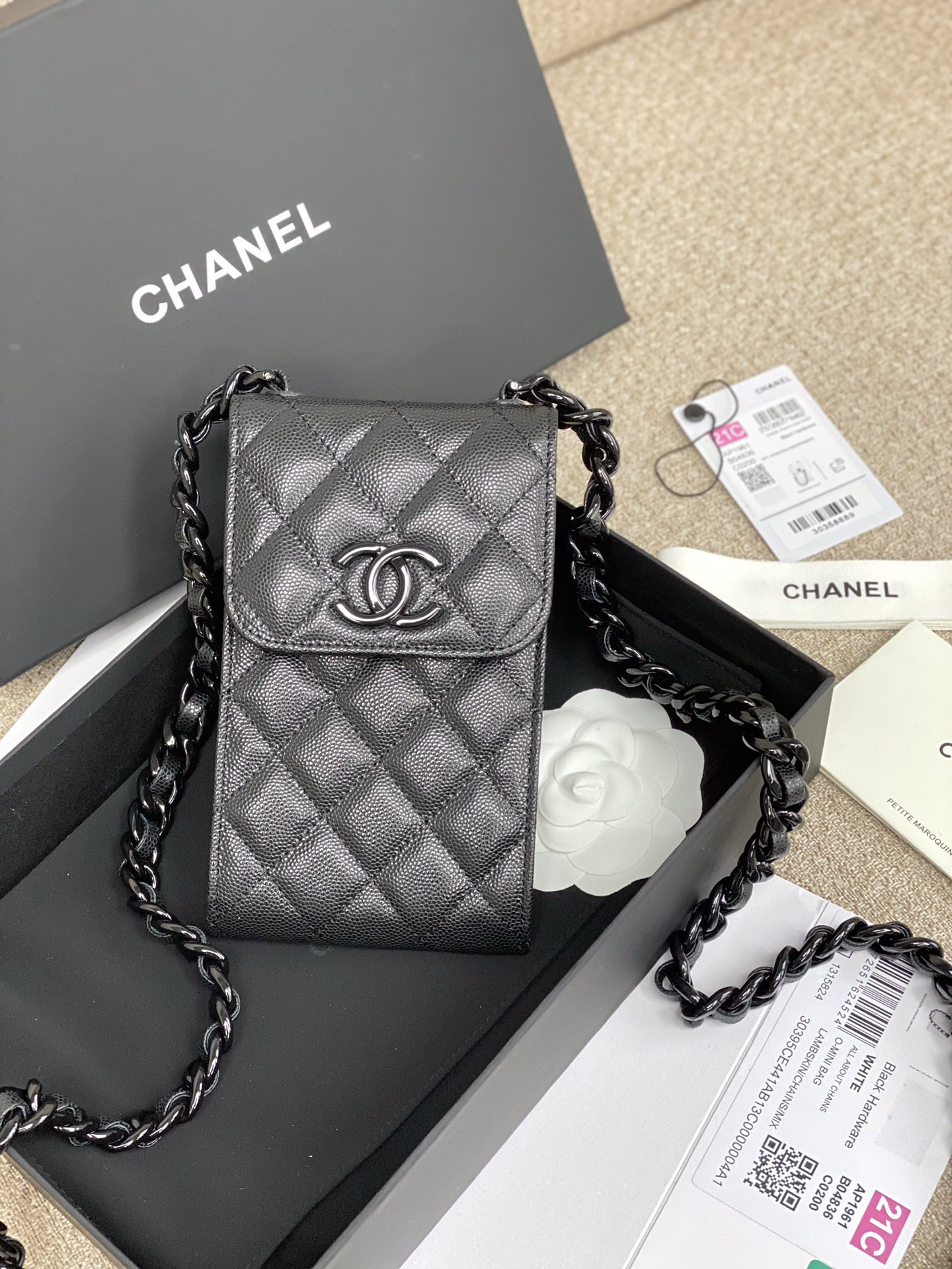 Ch@nel Phone Bag-18.5*10*2.5CM