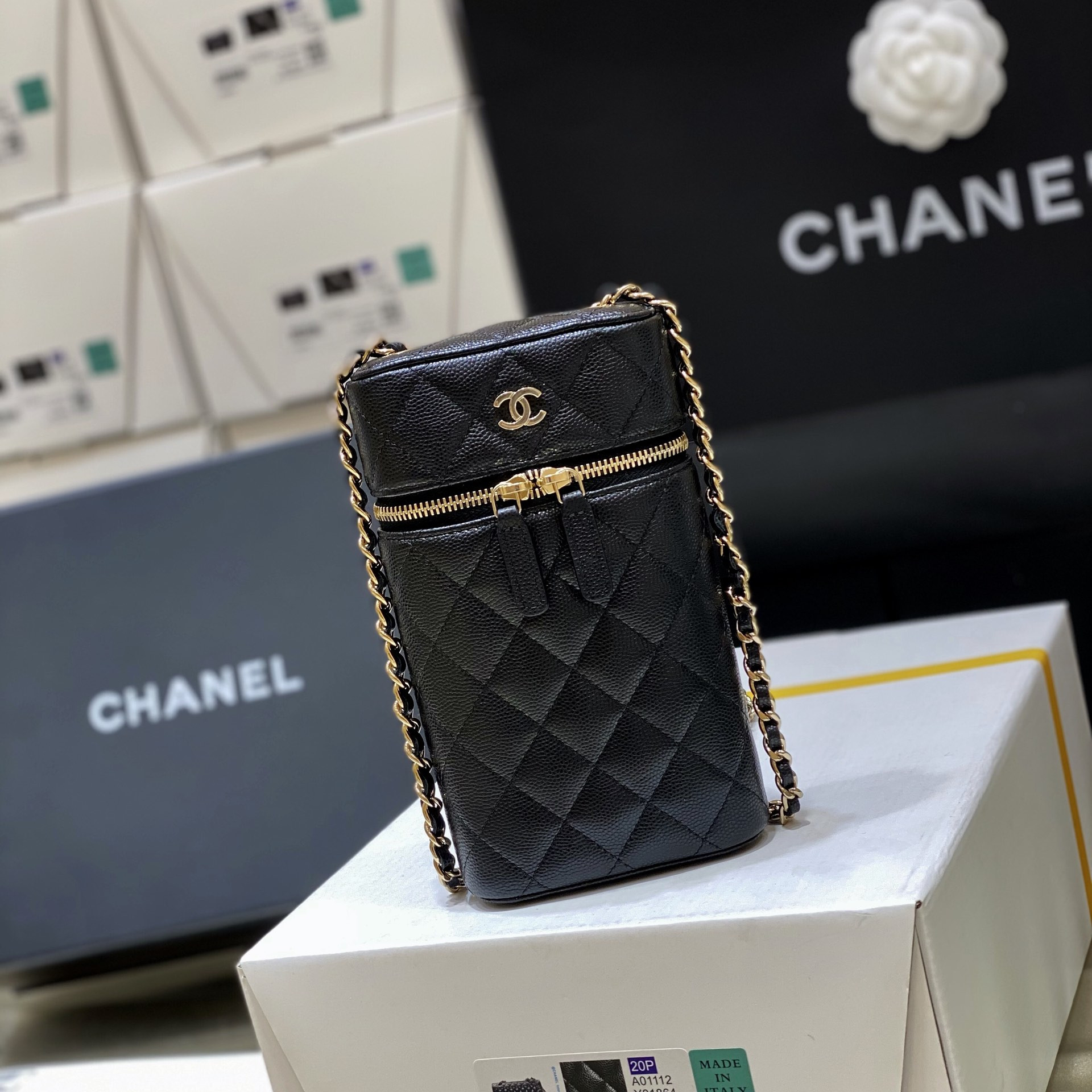 Ch@nel Phone Bag-10.5x18x5CM