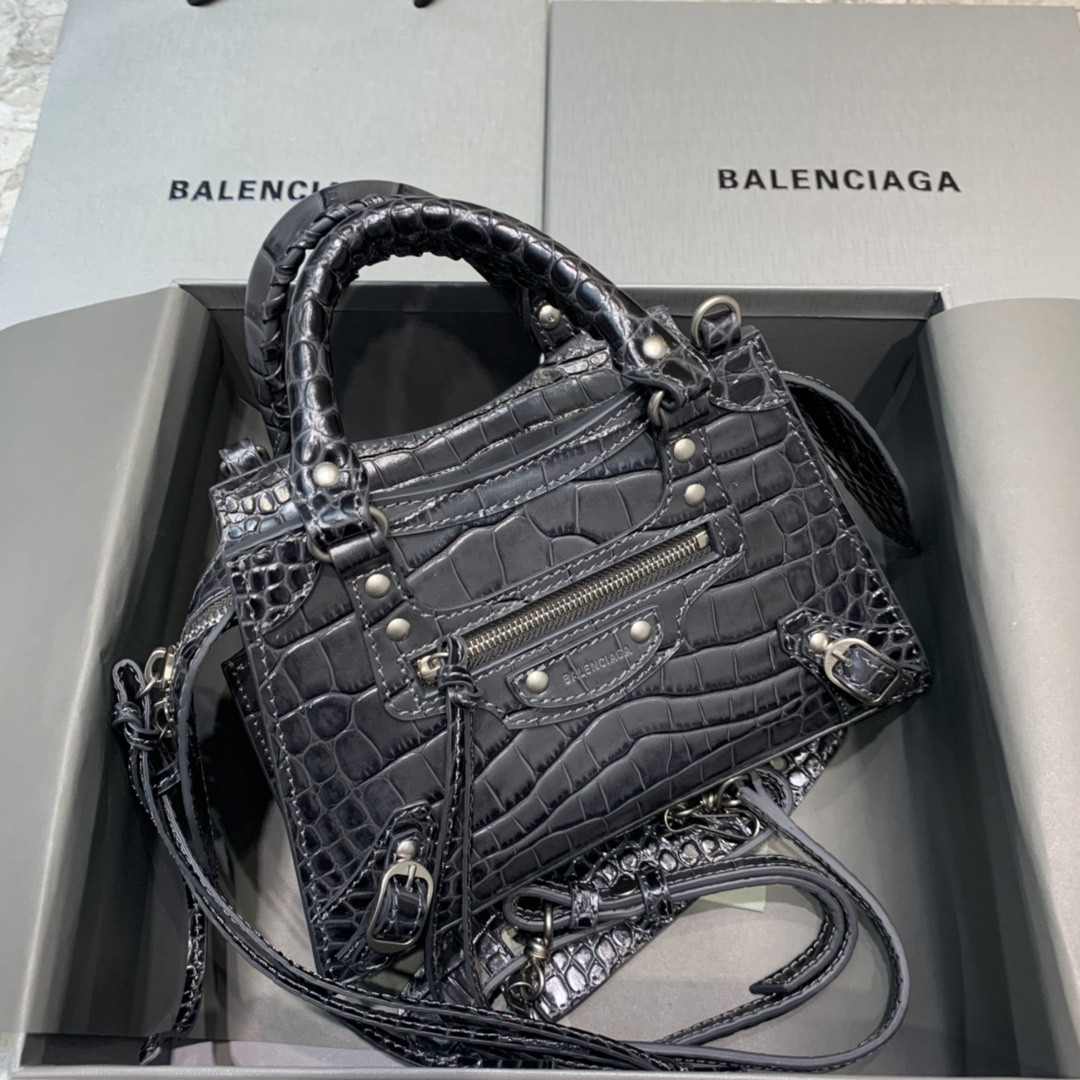 Ba*len*cia*ga neo classic bag-16.5*22*9*14.5cm