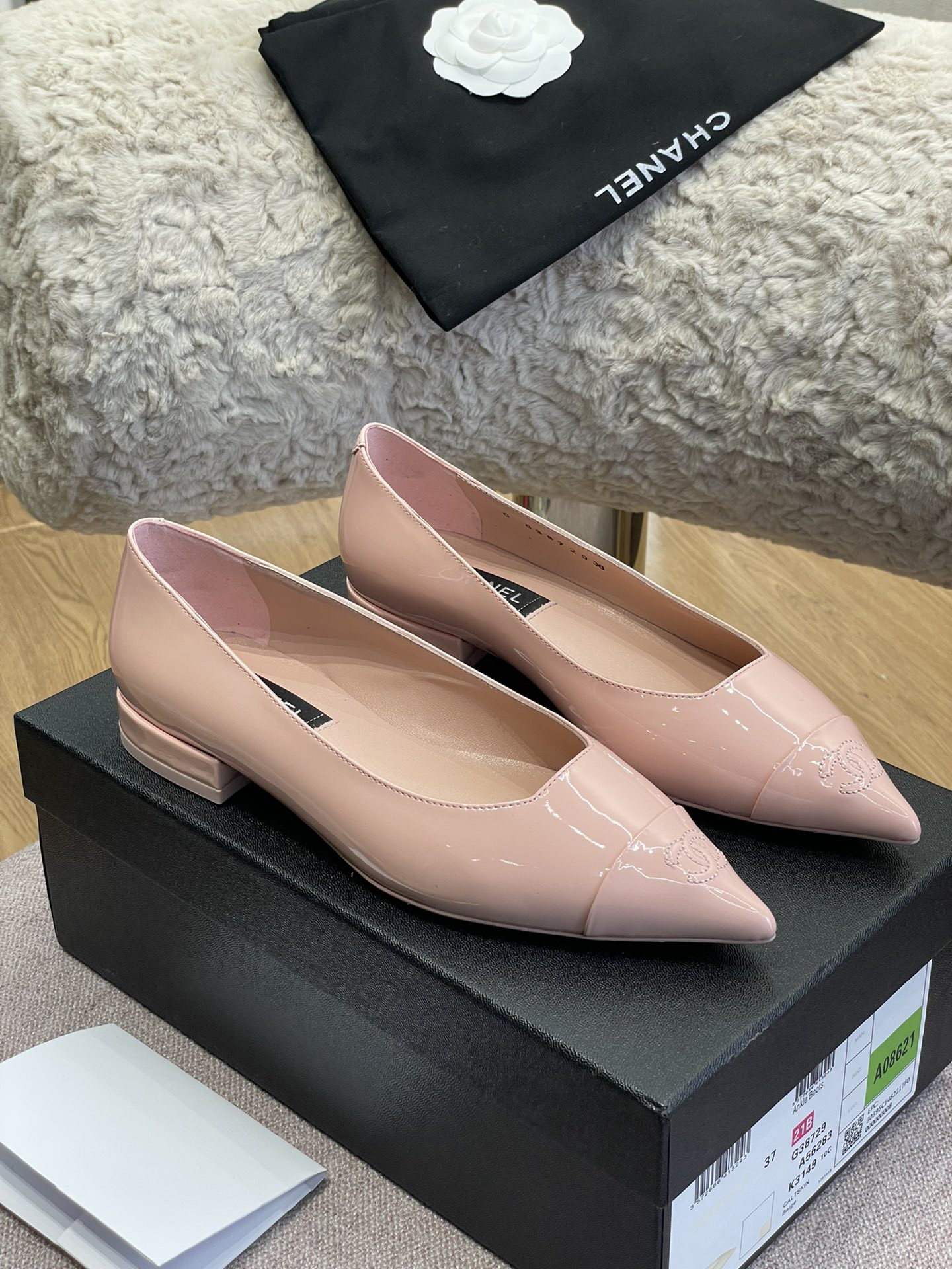 Ch@nel 2022ss Flap Shoes