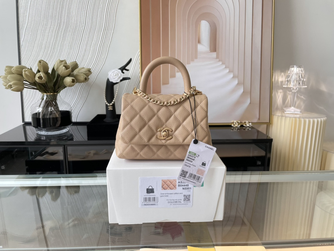 Ch@nel Coco Handlebag-13*19*9CM