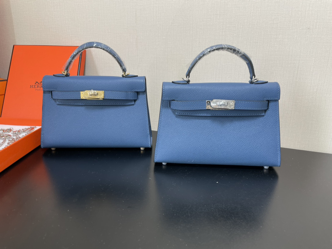 H**mes kelly-gold&silver hardware-19cm