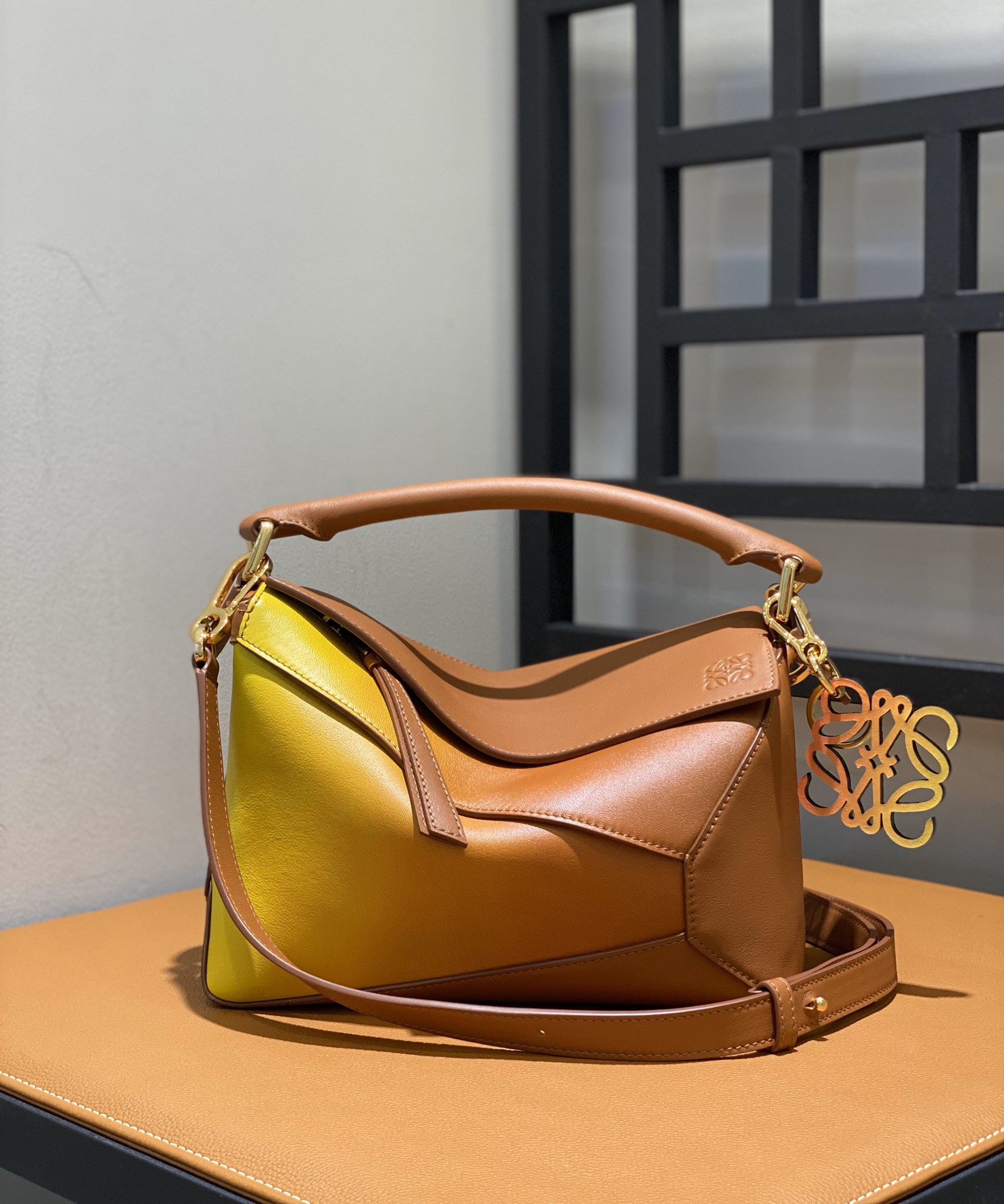 L0ew* puzzle small bag-24*10*14cm