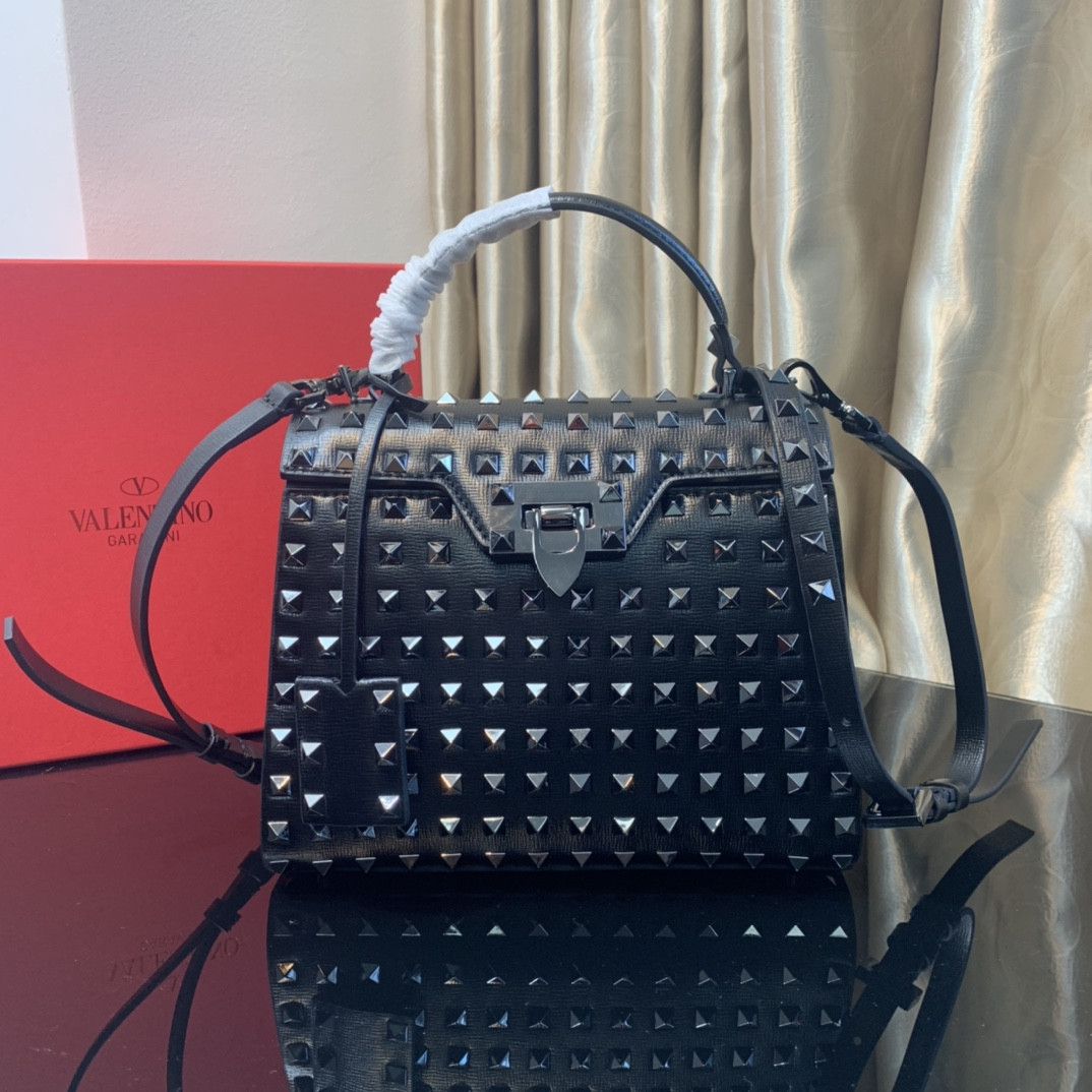 Va1e*ntin0 garavani rockstud alcove-22*17*9cm