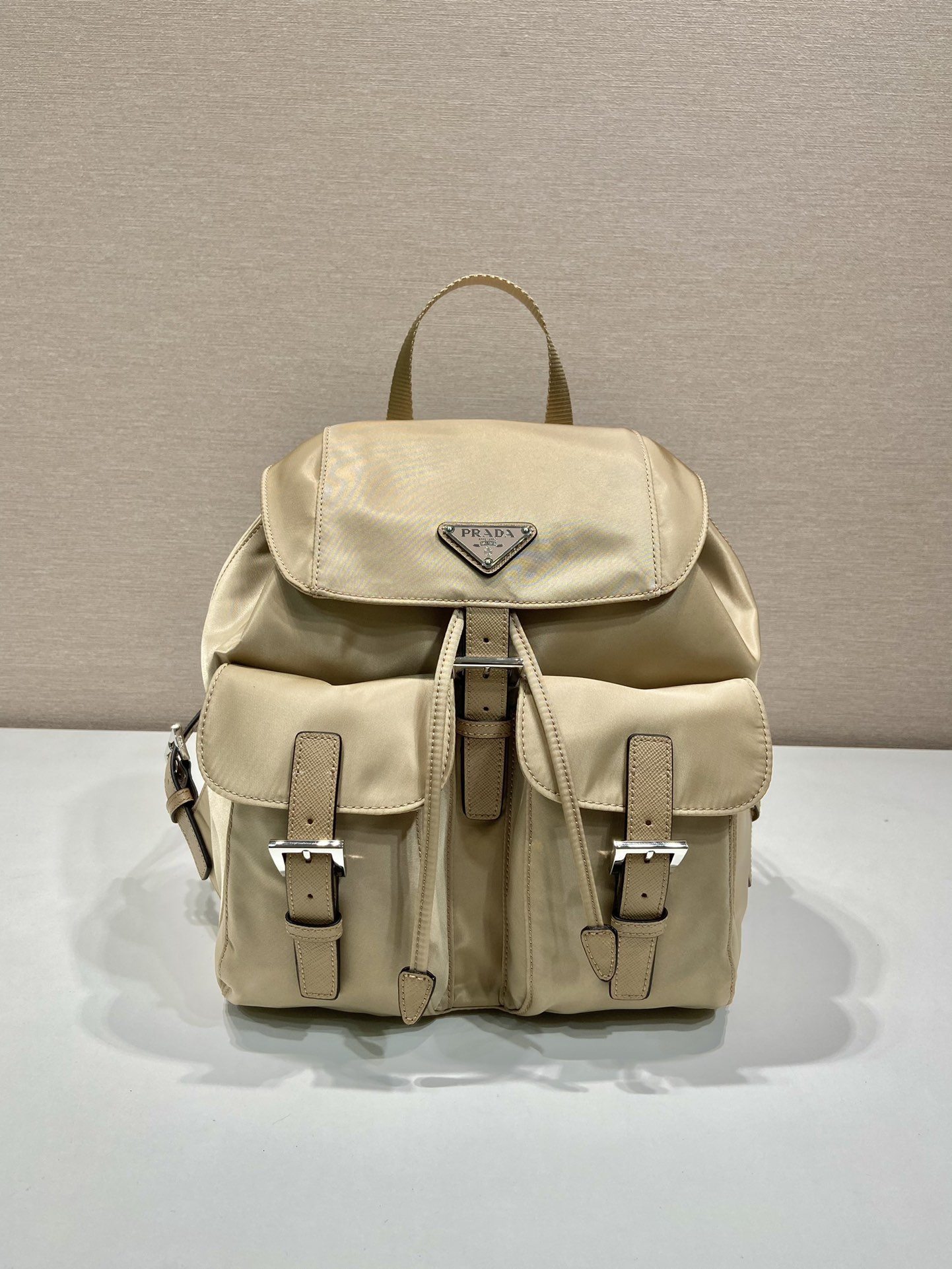 Pra*a re-nylon 1bz677 backpack-12*23.5*28cm
