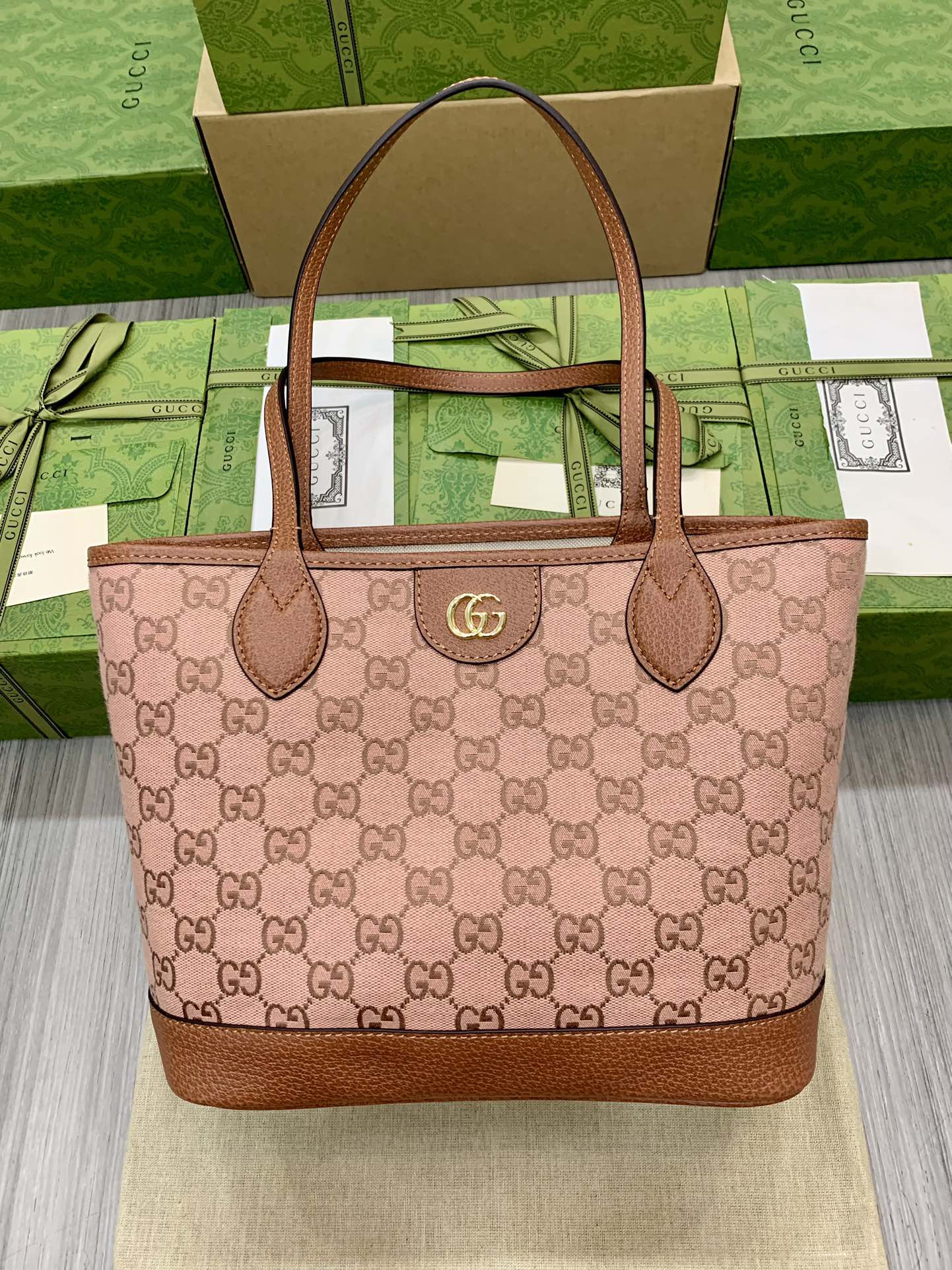 G*u*i ophidia tote bag-25 x 22 x 12cm