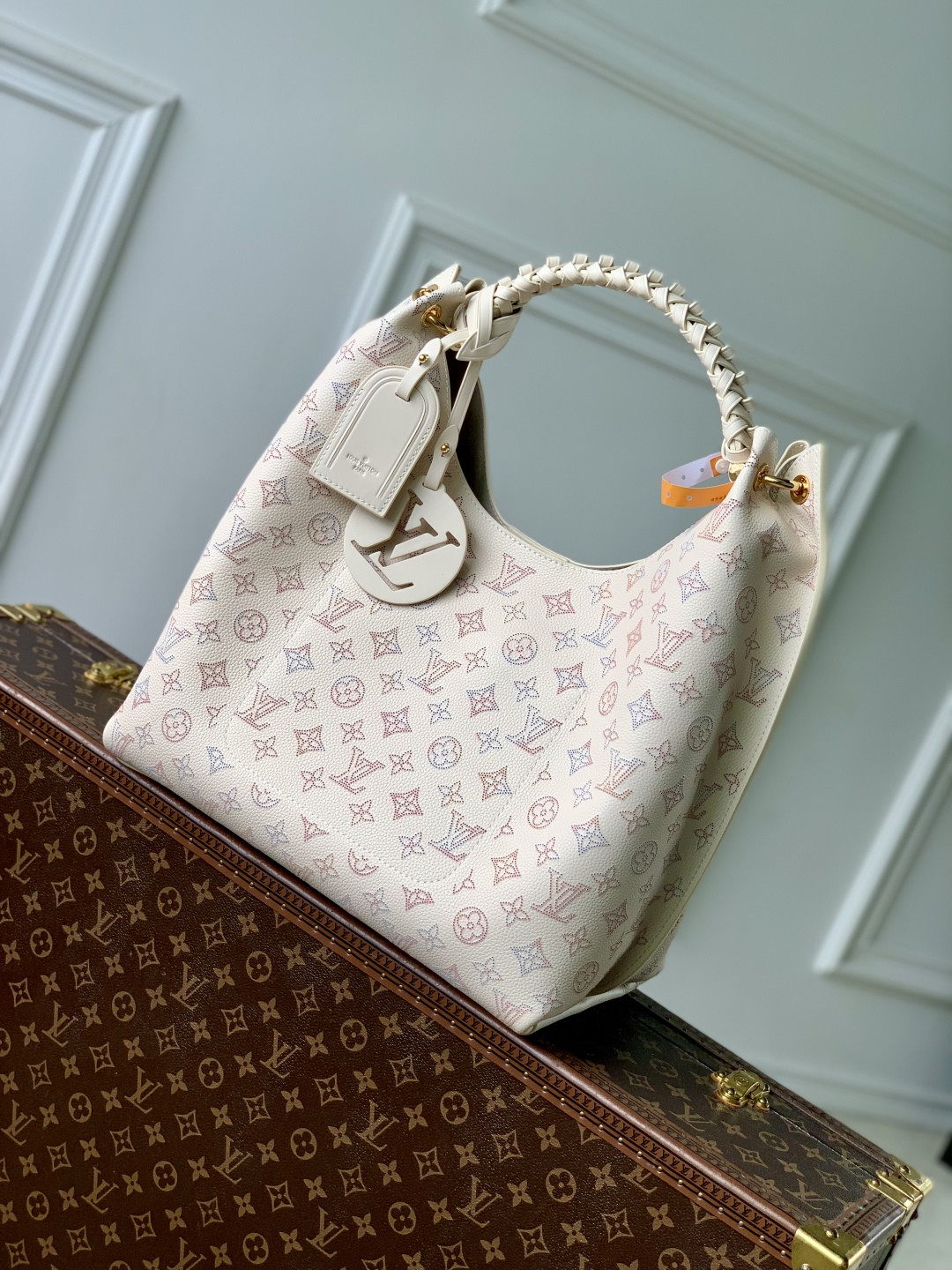 l0vis Vvtt0n carmel hobo bag-35*40*17cm