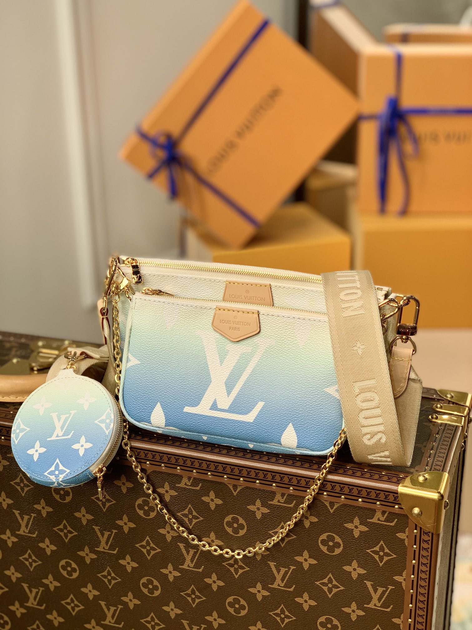 l0*is V*t0n multi pochette accessoires-25*13&20*11*10cm