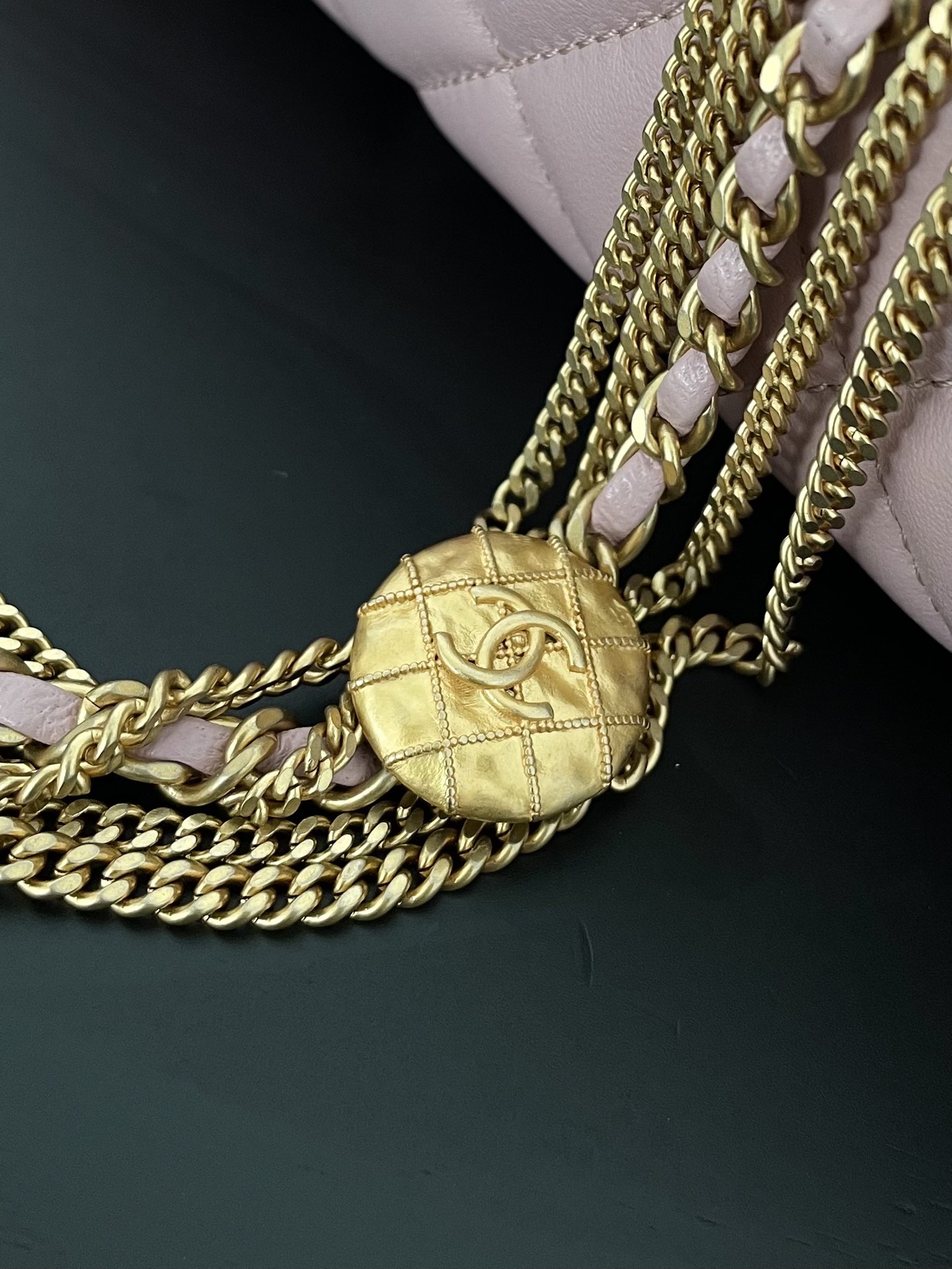 Ch@nel Flap Bag-21.5*14*10CM