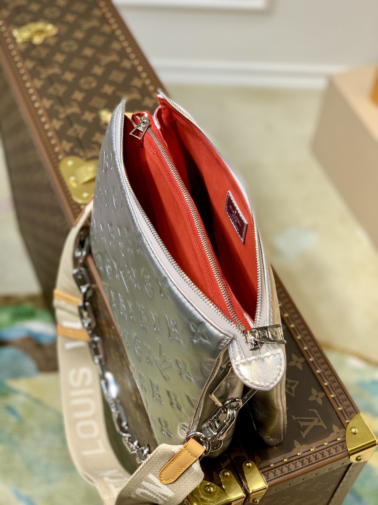 l0*is V*t0n coussin handbags-29.5×13.5×21cm