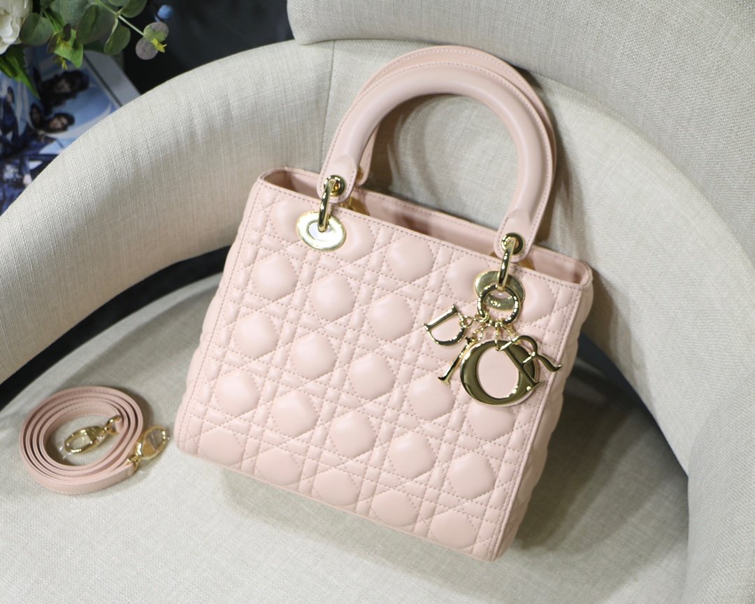 lady D*or handle bag-24cm