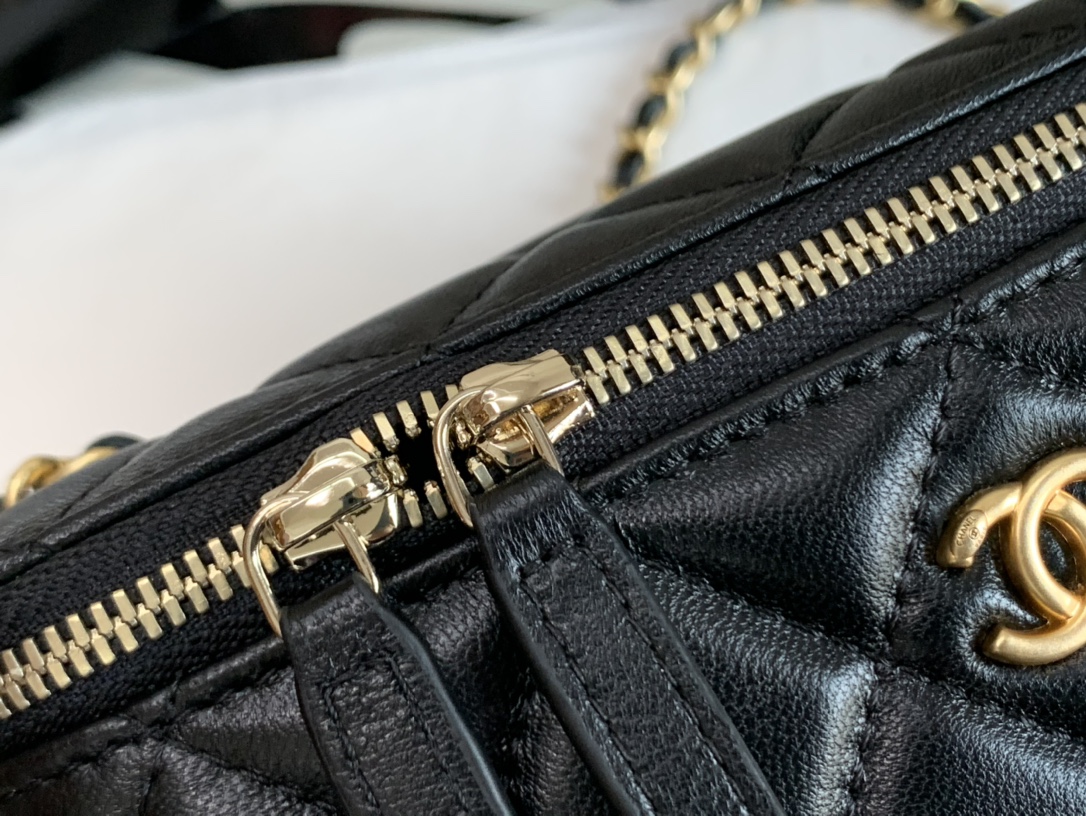 Ch@nel Cosmetic Bag-16.5×10×8CM