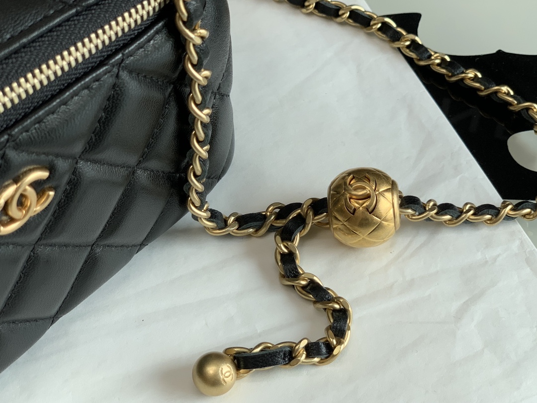 Ch@nel Cosmetic Bag-16.5×10×8CM