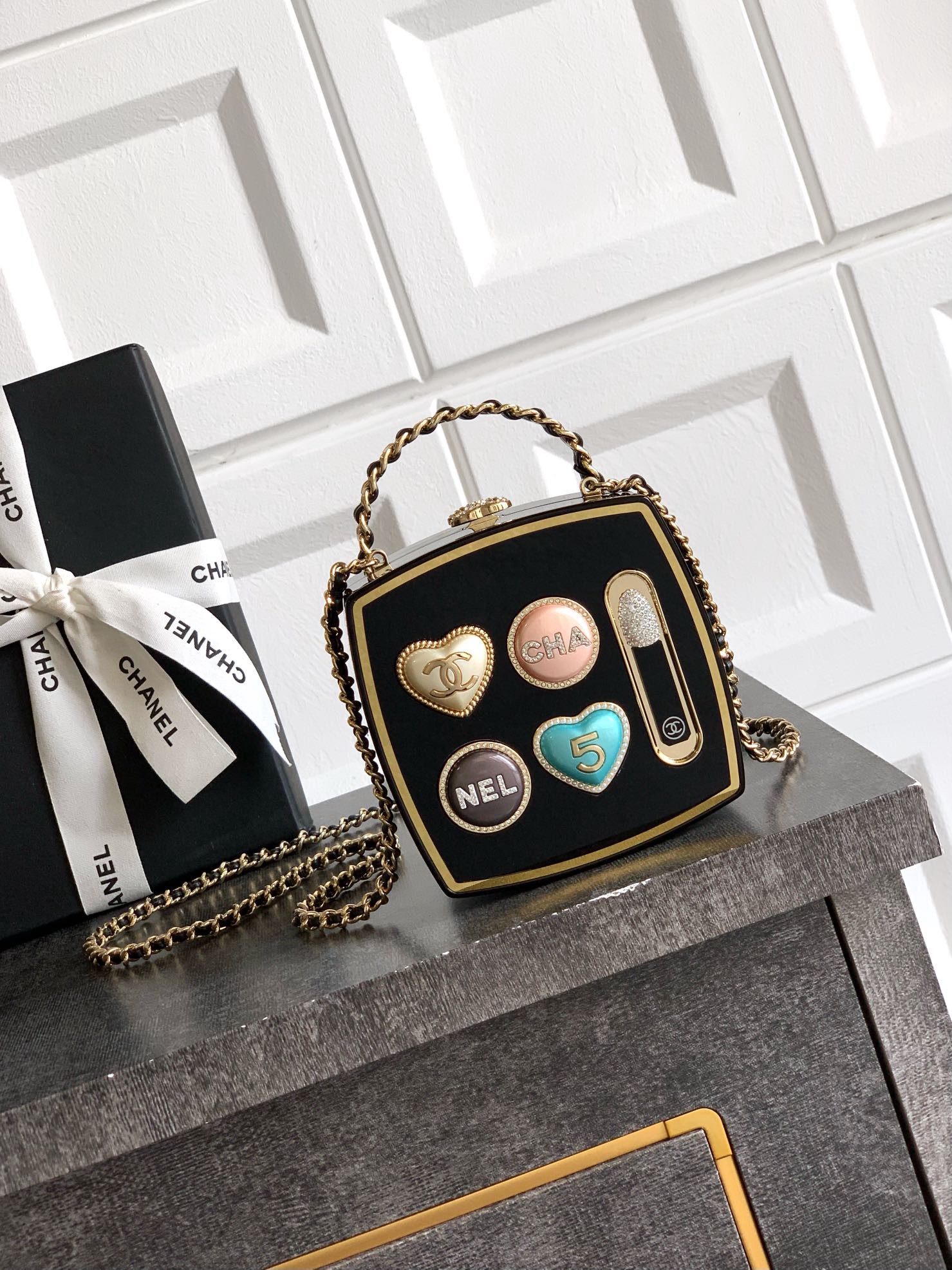 Ch@nel Cosmetic Bag-14×11×4.5CM