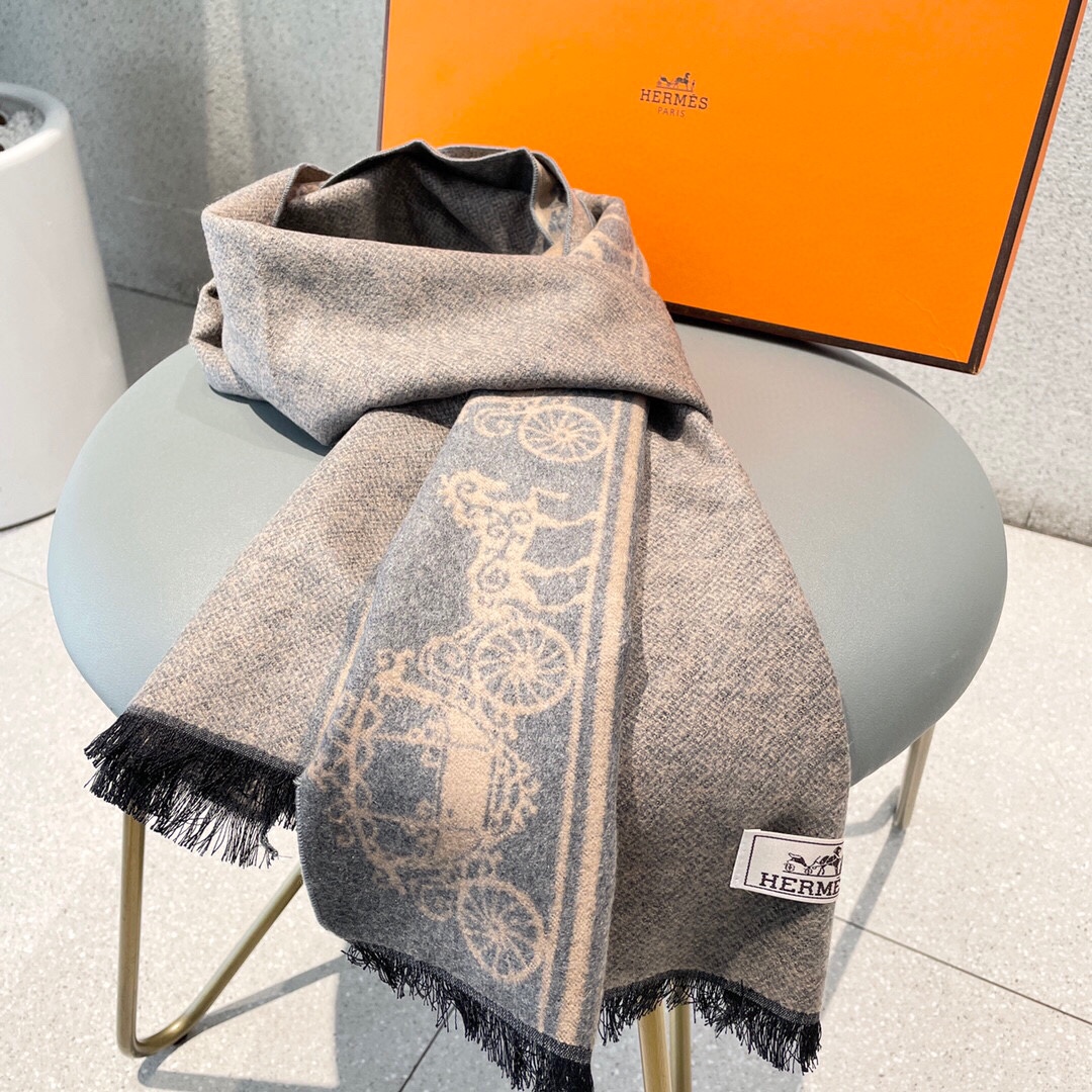 H**mes scarf-32*180cm